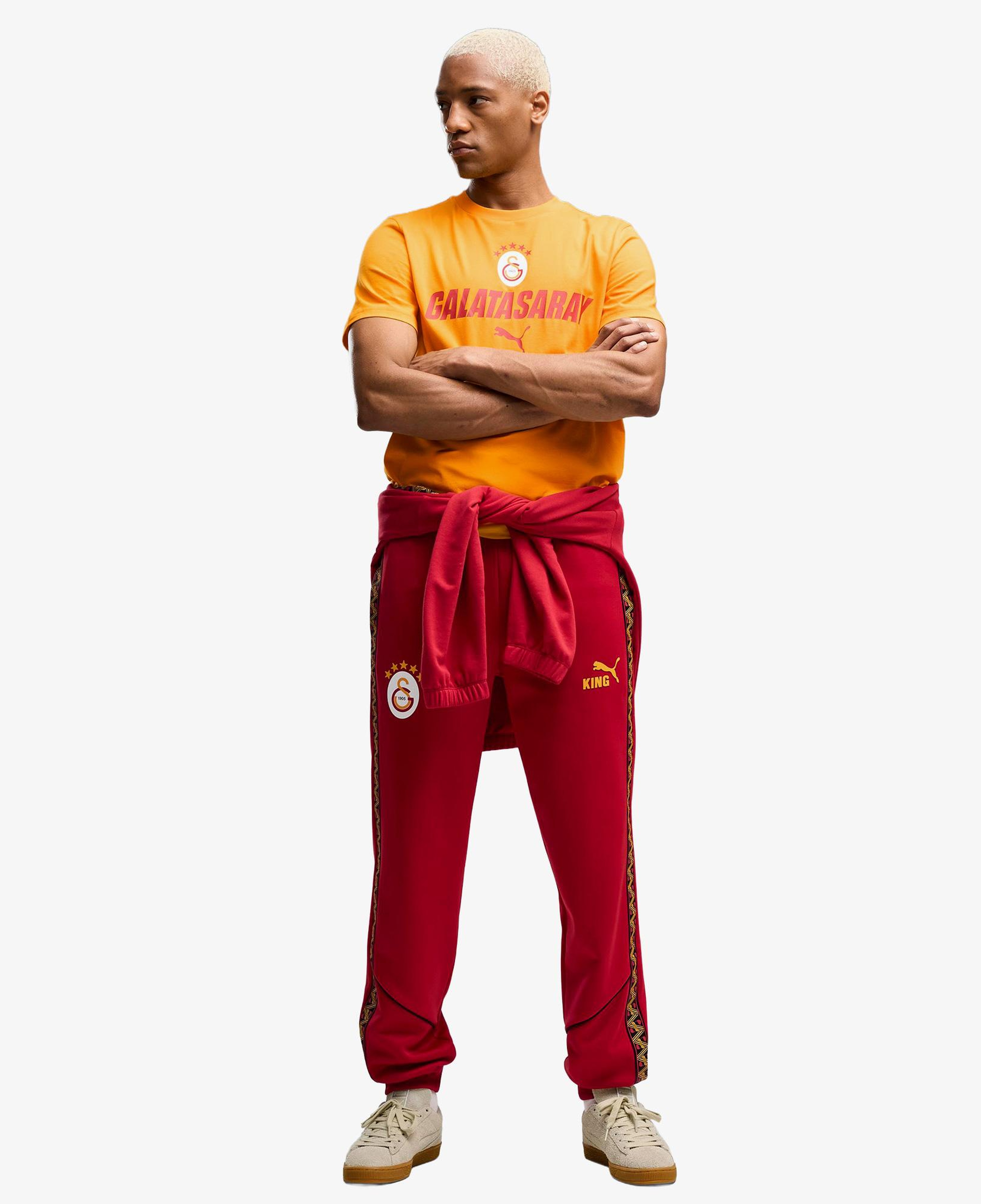 Puma Galatasaray 26/27 Erkek Sarı Günlük T-Shirt