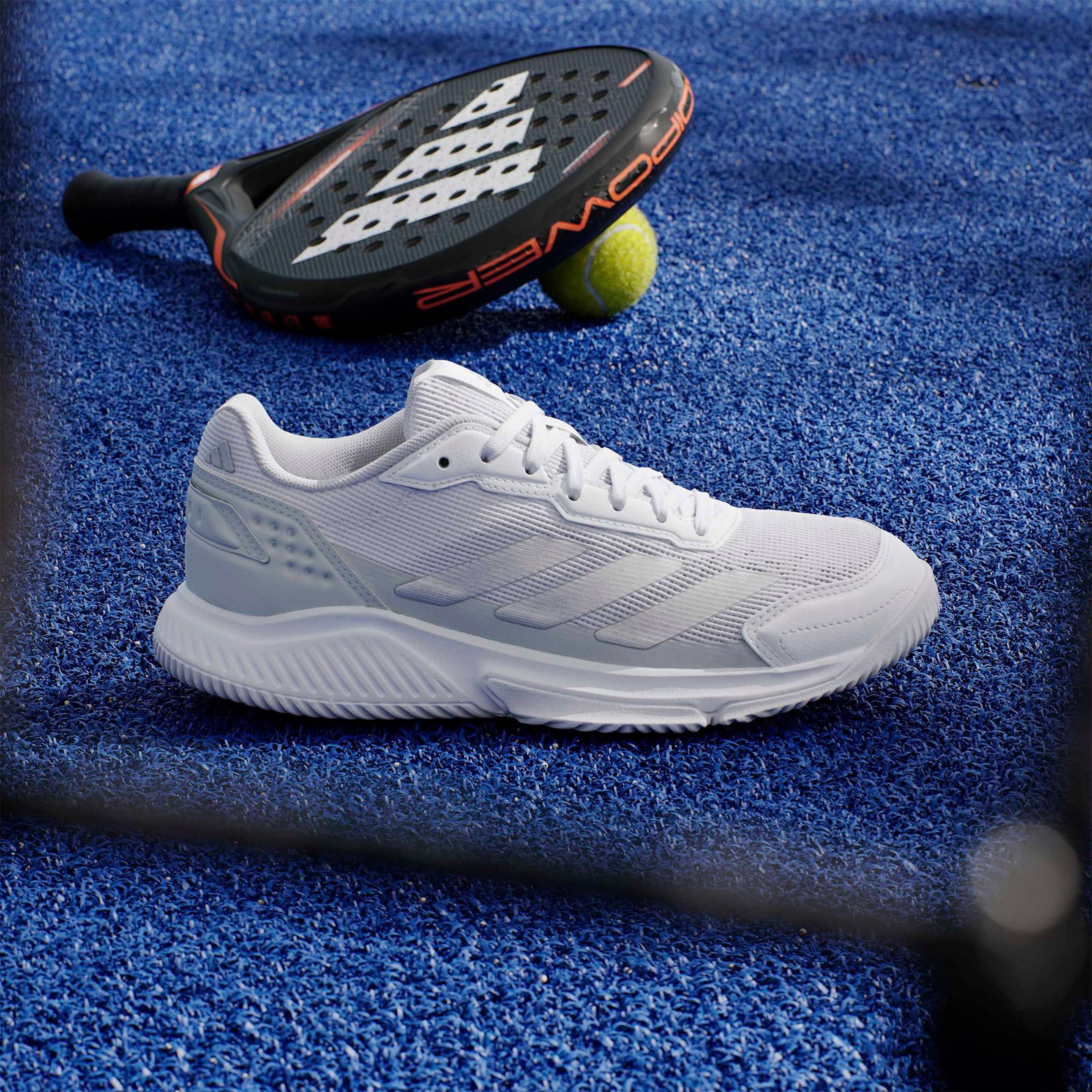 adidas Courtquick Erkek Beyaz Padel Ayakkabısı
