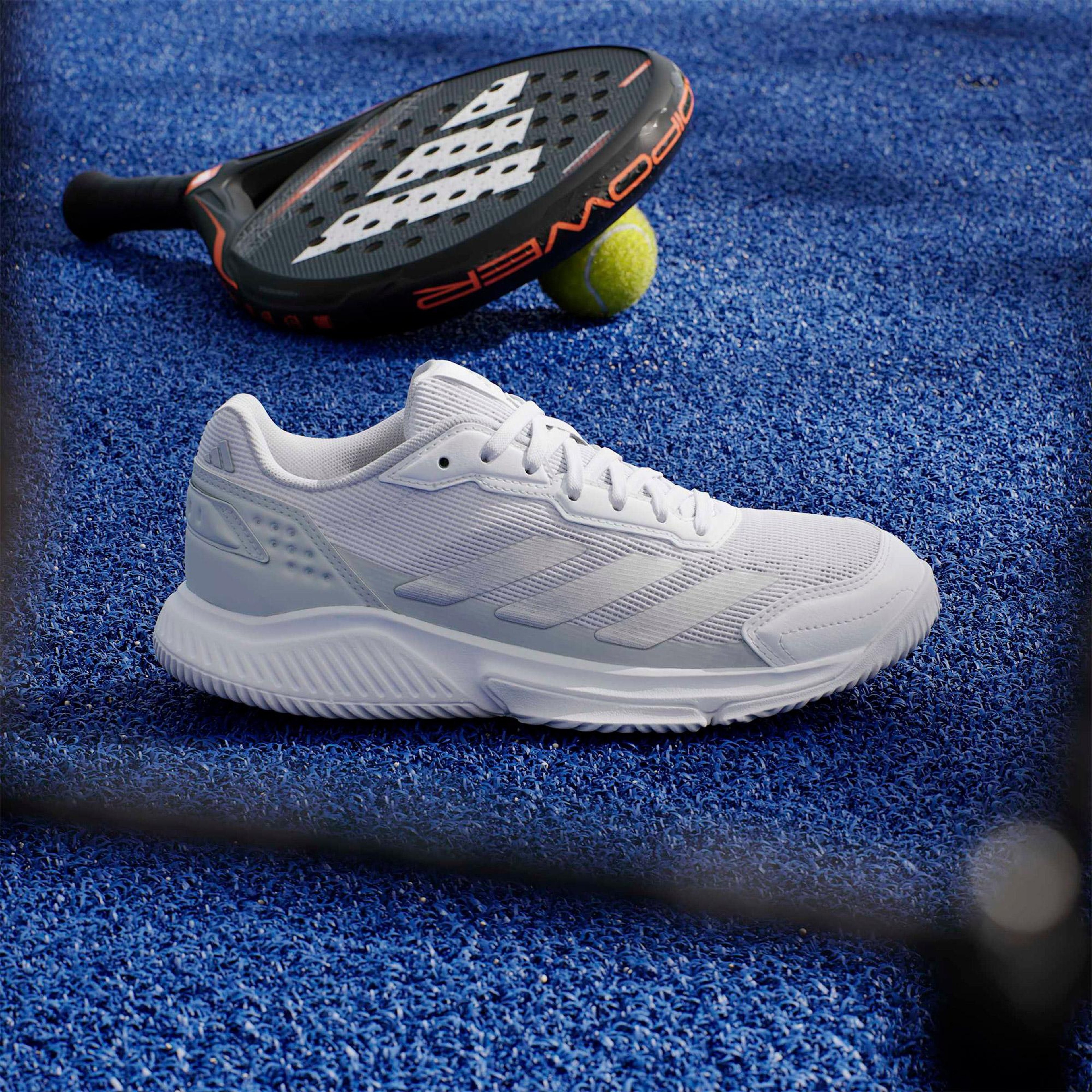 adidas Courtquick Erkek Beyaz Padel Ayakkabısı