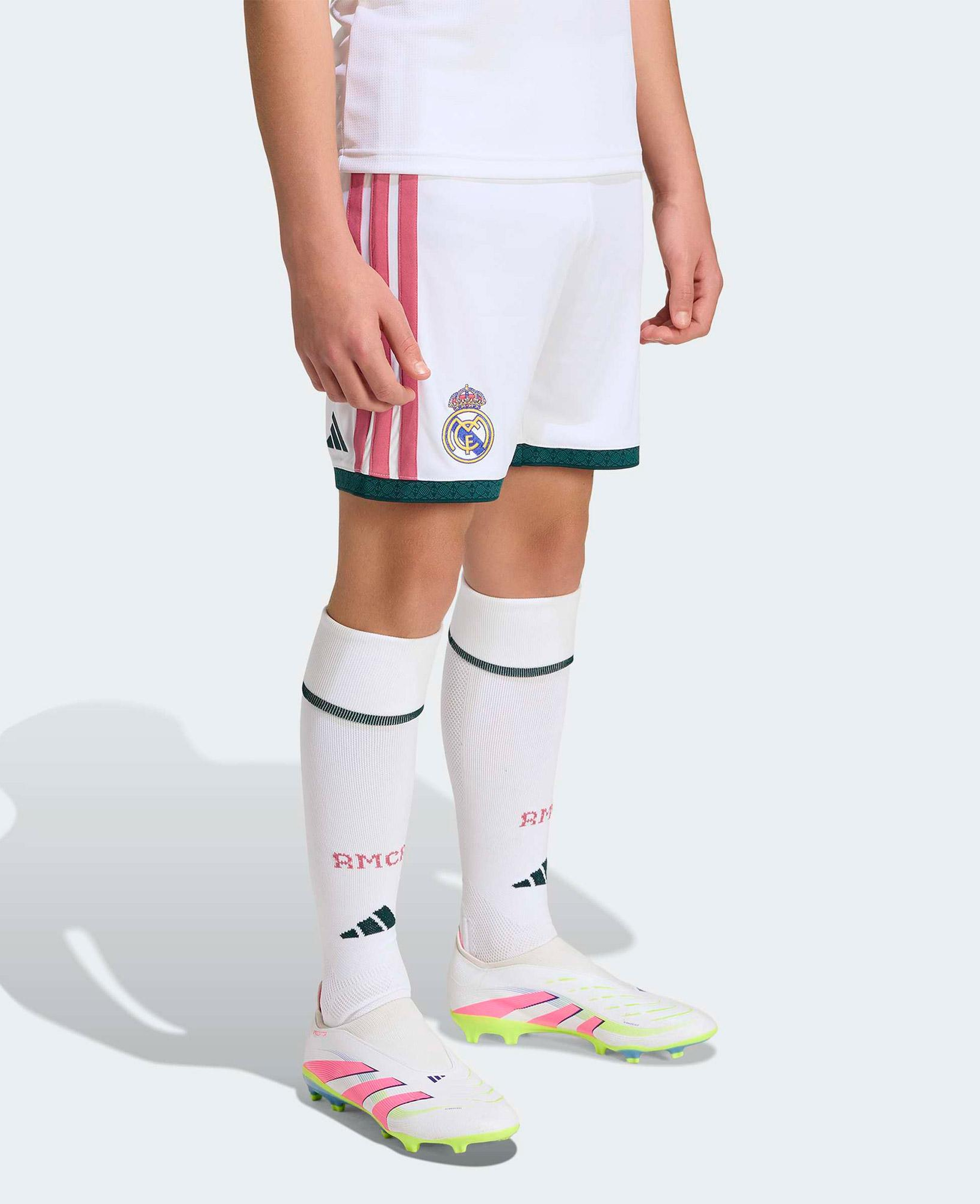 adidas Real Madrid 26/27 Çocuk Beyaz İç Saha Şortu