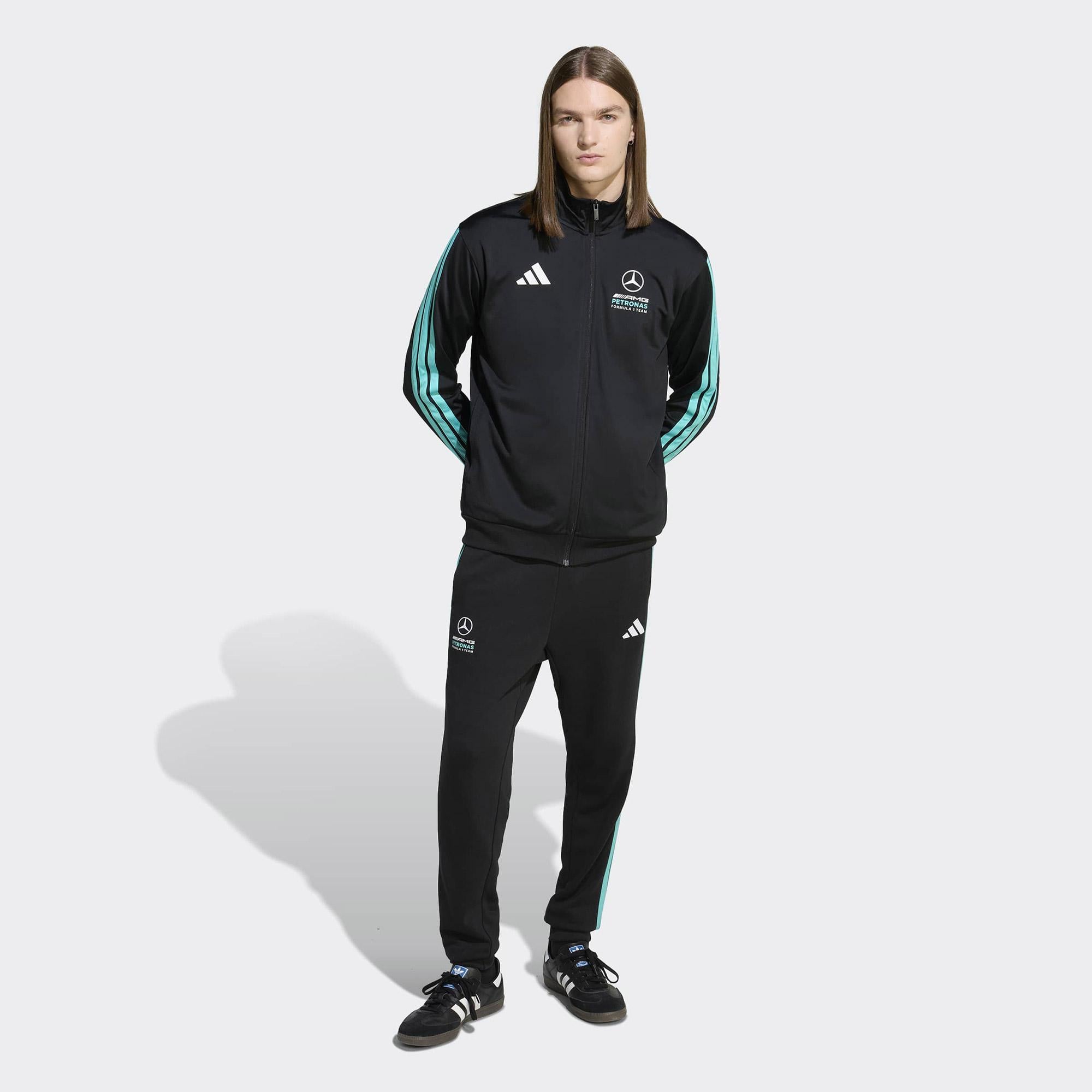 adidas Mercedes - Amg Petronas Formula 1 Team Dna Erkek Siyah Eşofman Üstü