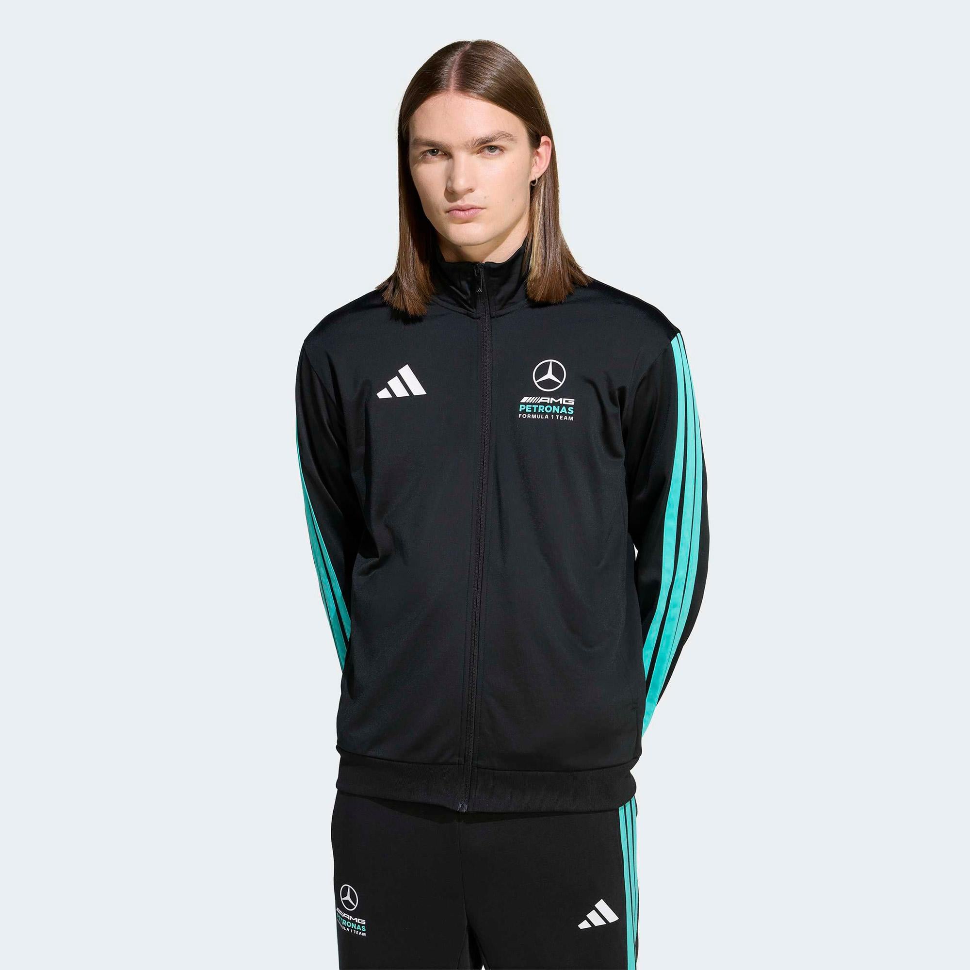 adidas Mercedes - Amg Petronas Formula 1 Team Dna Erkek Siyah Eşofman Üstü