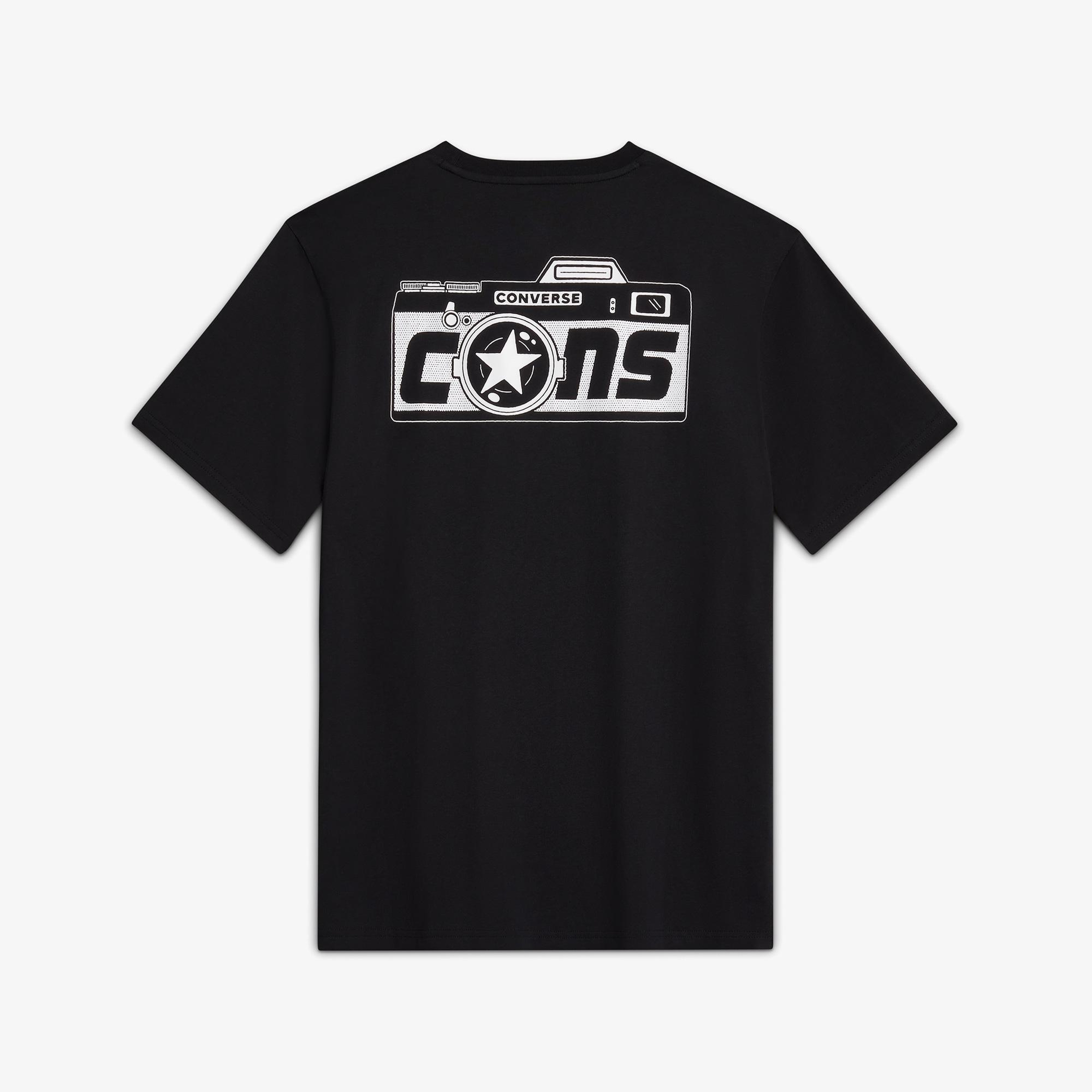 Converse Erkek Siyah T-Shirt