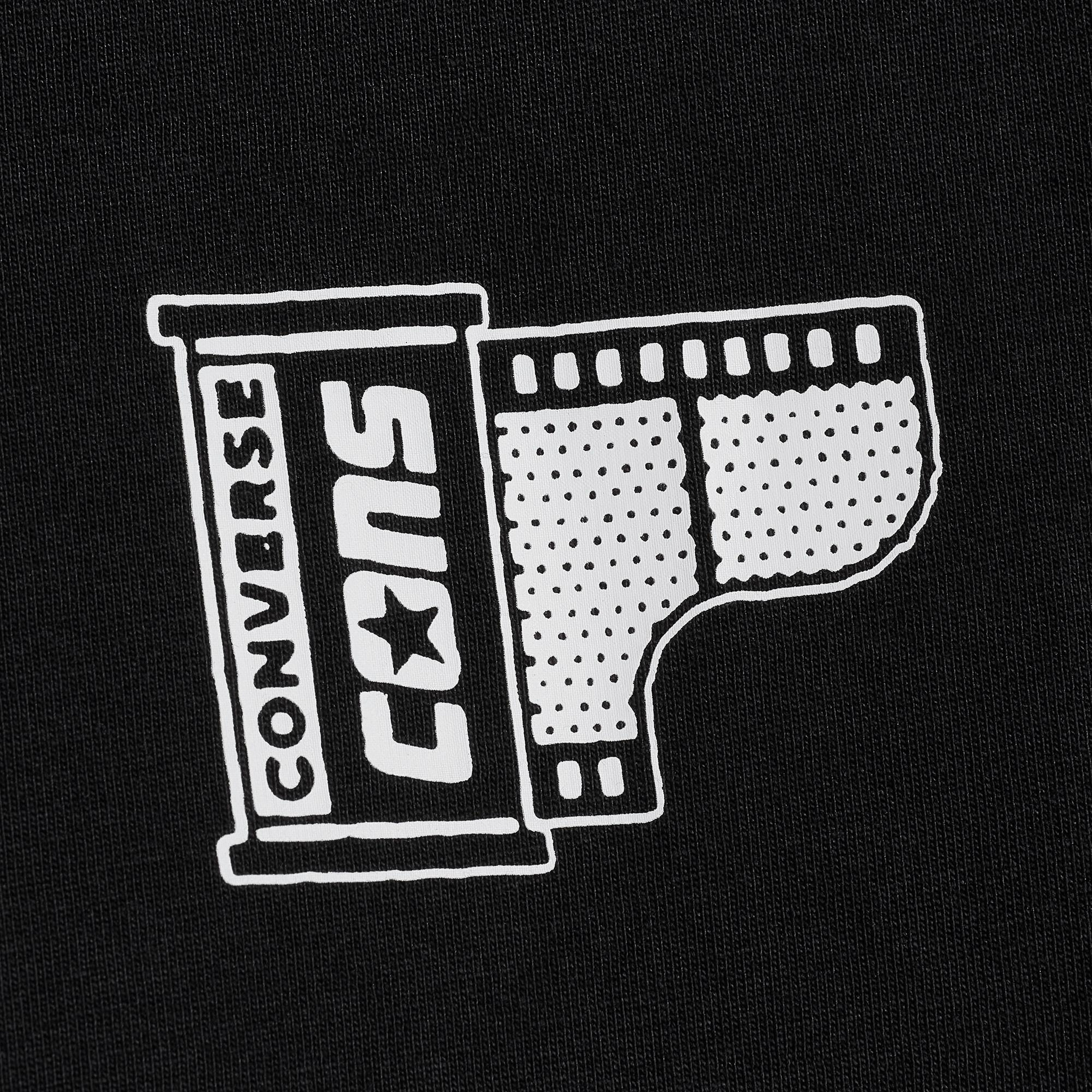 Converse Erkek Siyah T-Shirt