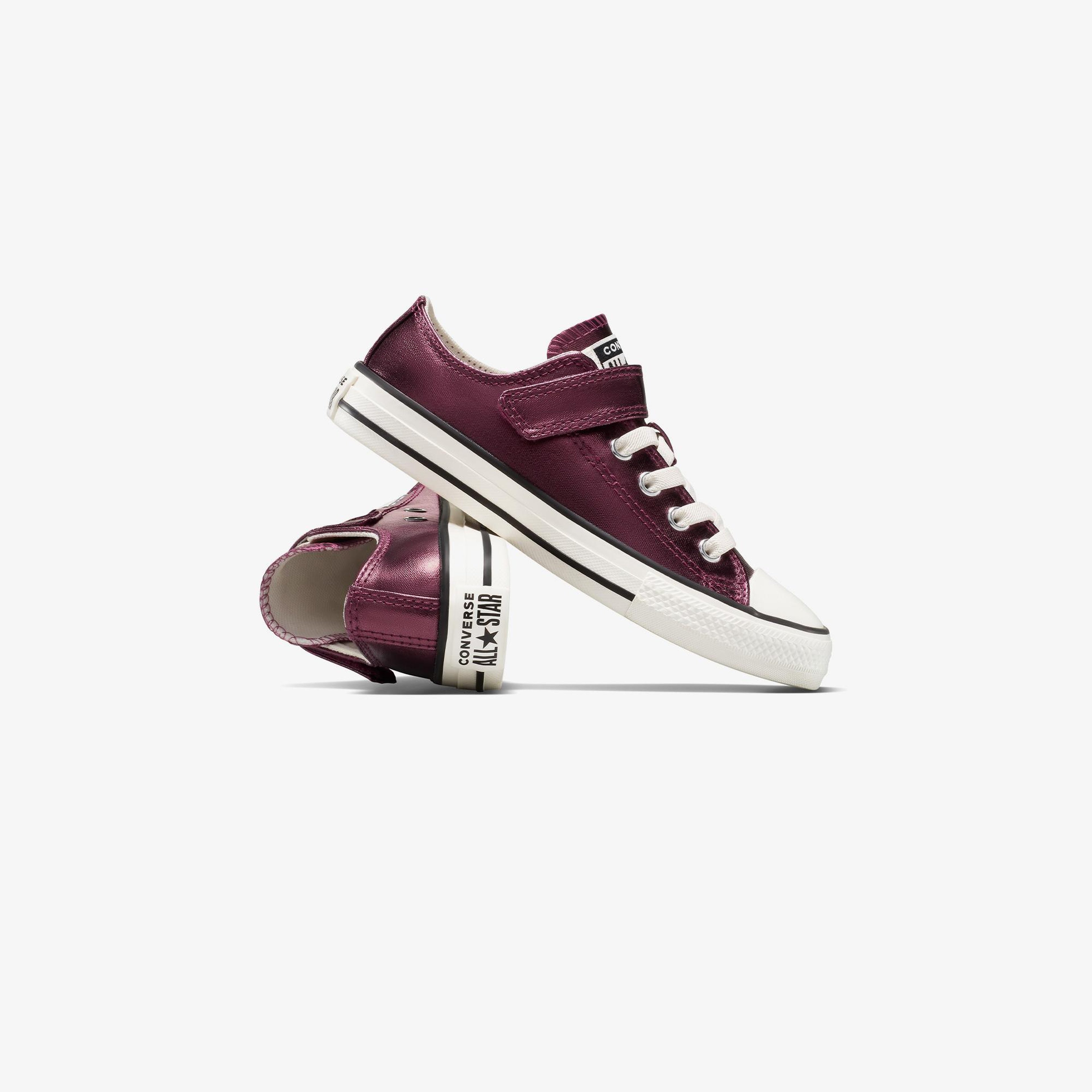 Converse Chuck Taylor All Star Metallic Çocuk Mor Sneaker