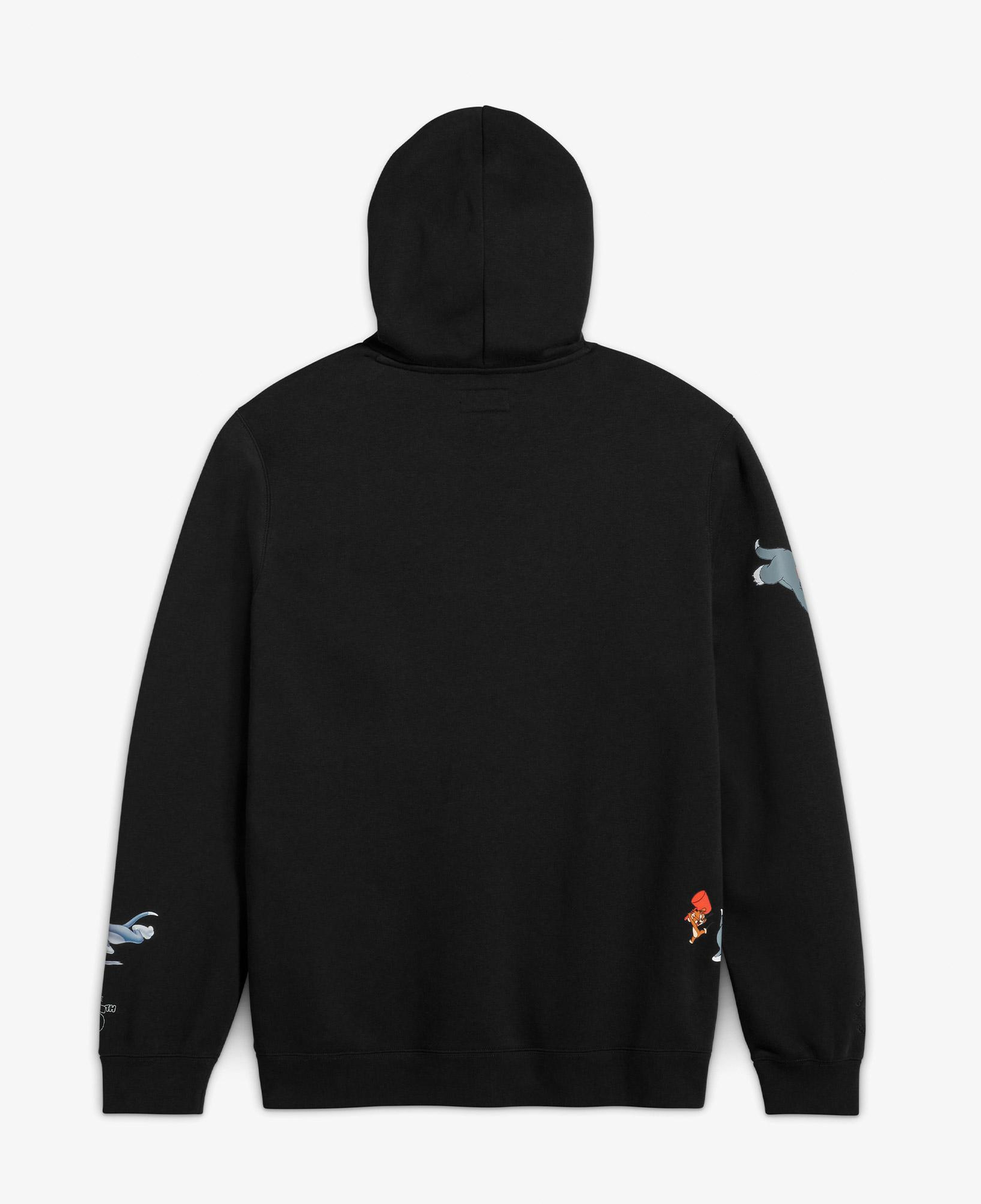 Converse X Tom & Jerry Unisex Siyah Sweatshirt