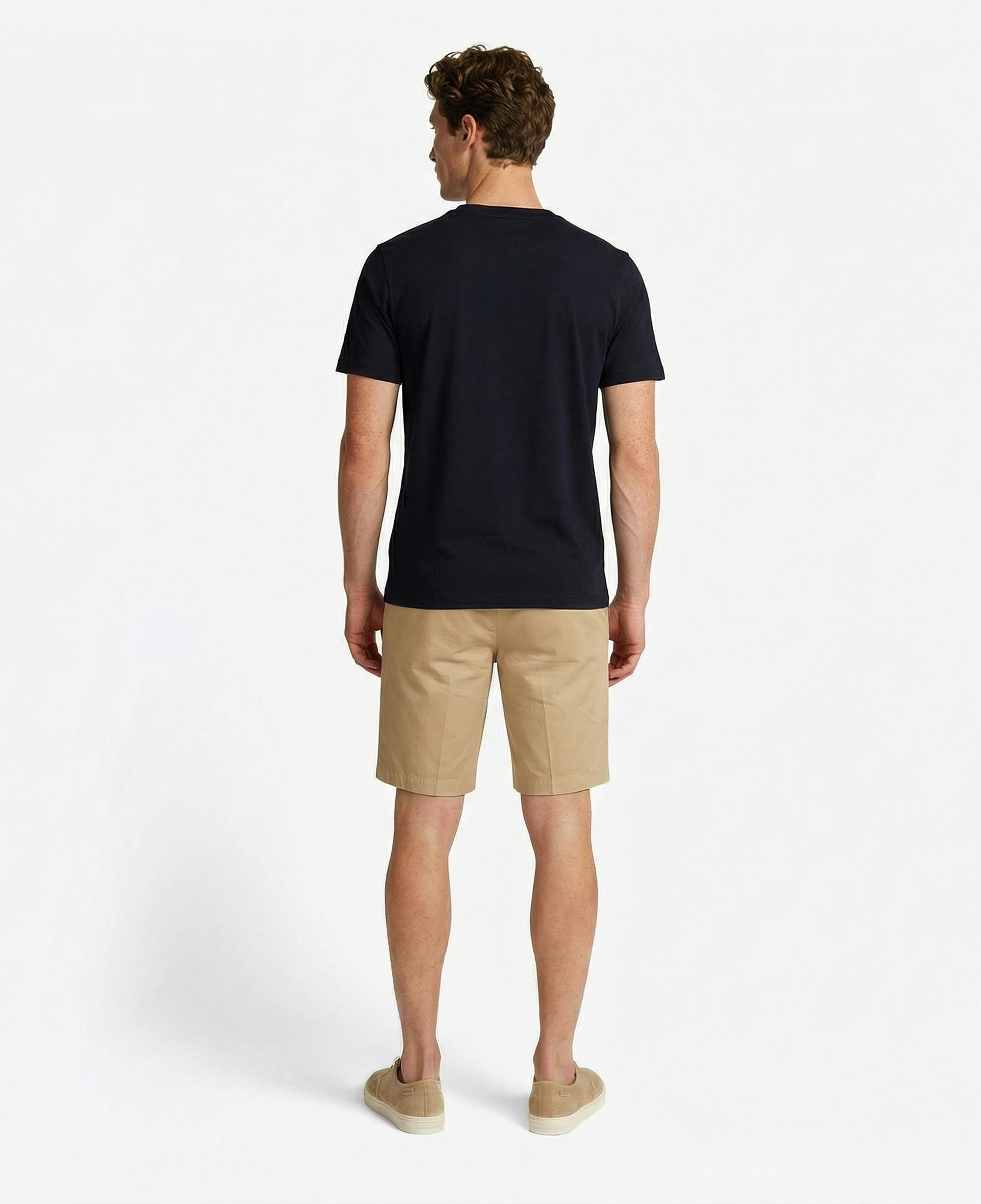 Tommy Hilfiger Brand Love Erkek Lacivert T-Shirt