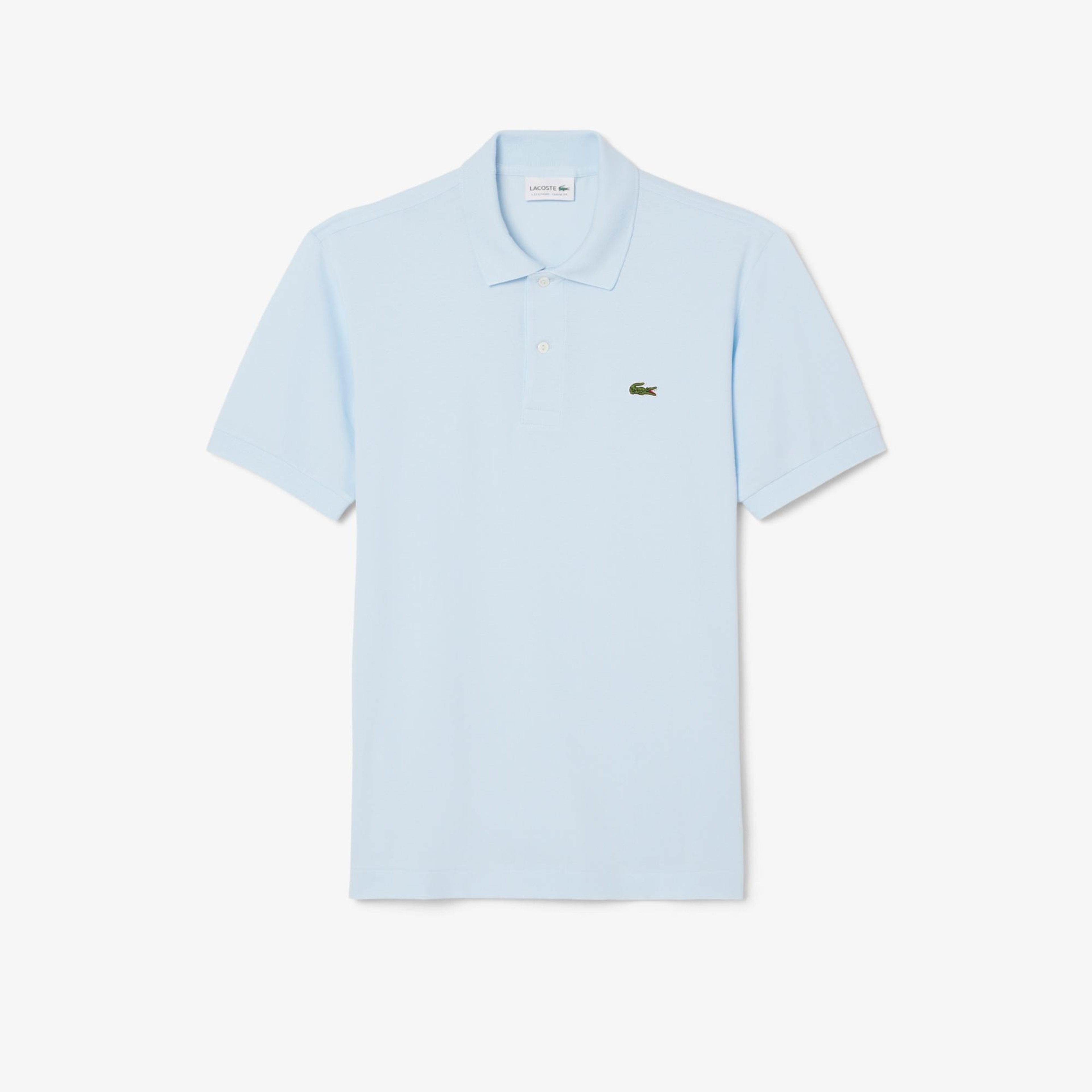 L.12.12 Light Erkek Classic Fit Açık Mavi Polo