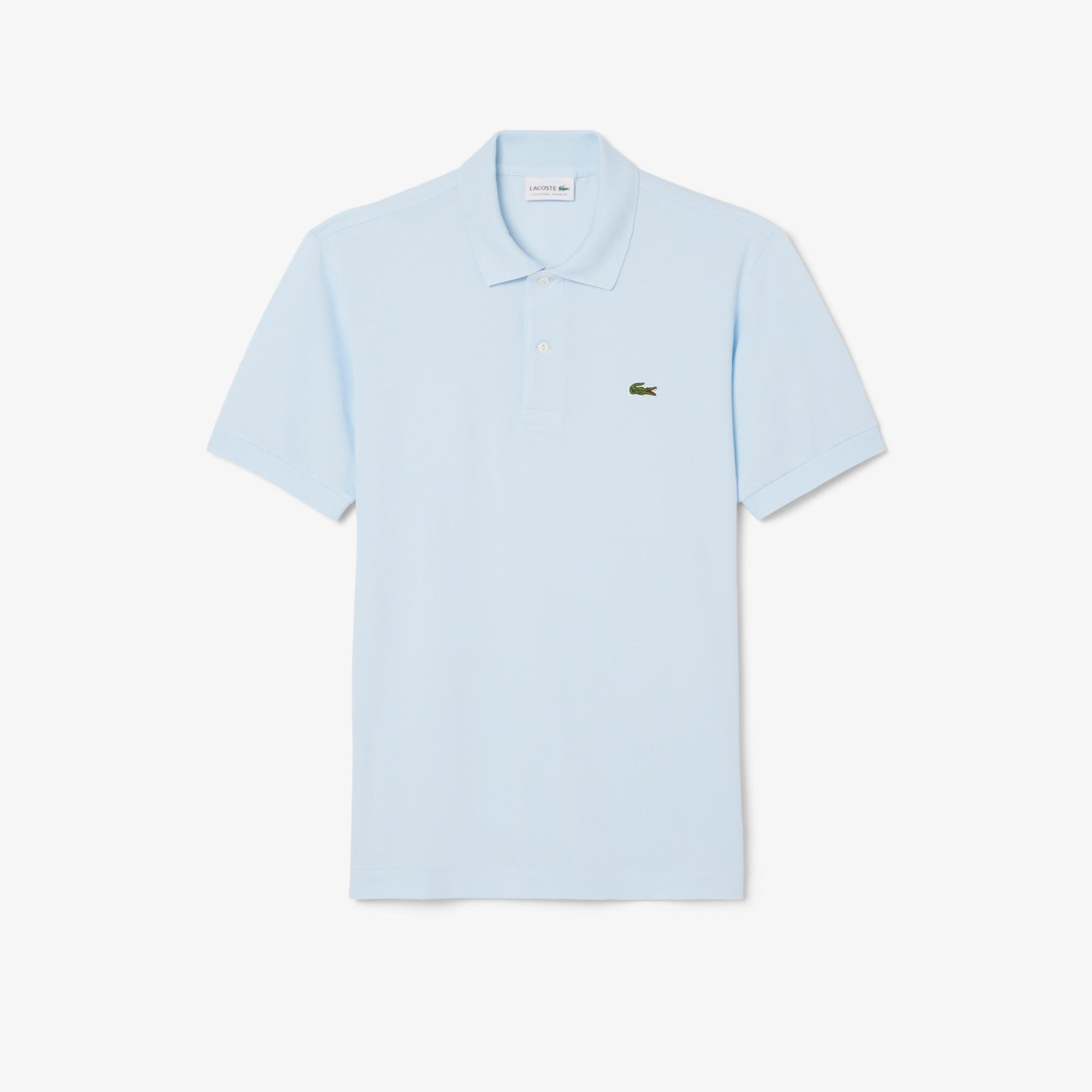 L.12.12 Light Erkek Classic Fit Açık Mavi Polo