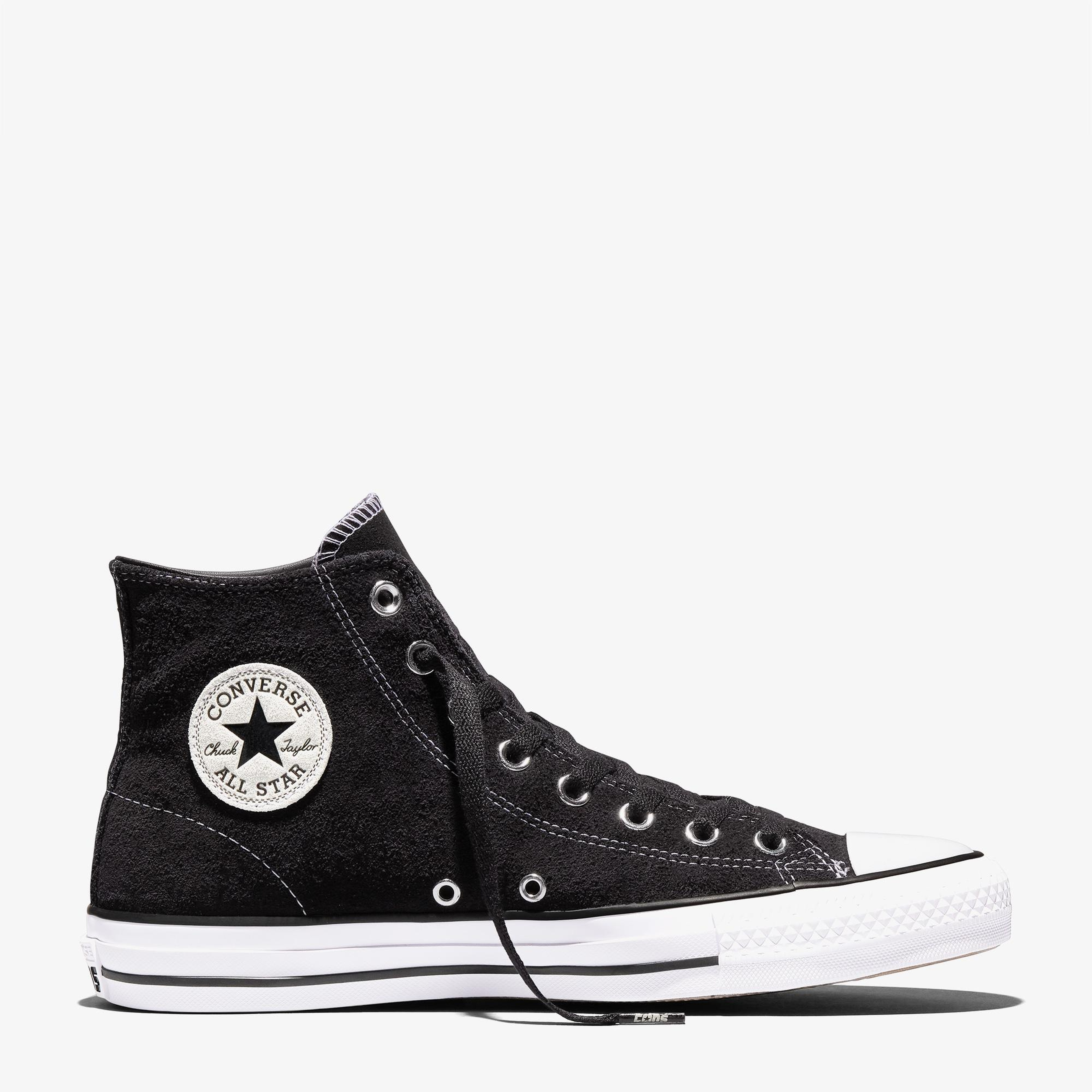 Converse Chuck Taylor All Star Pro Unisex Siyah Süet Sneaker