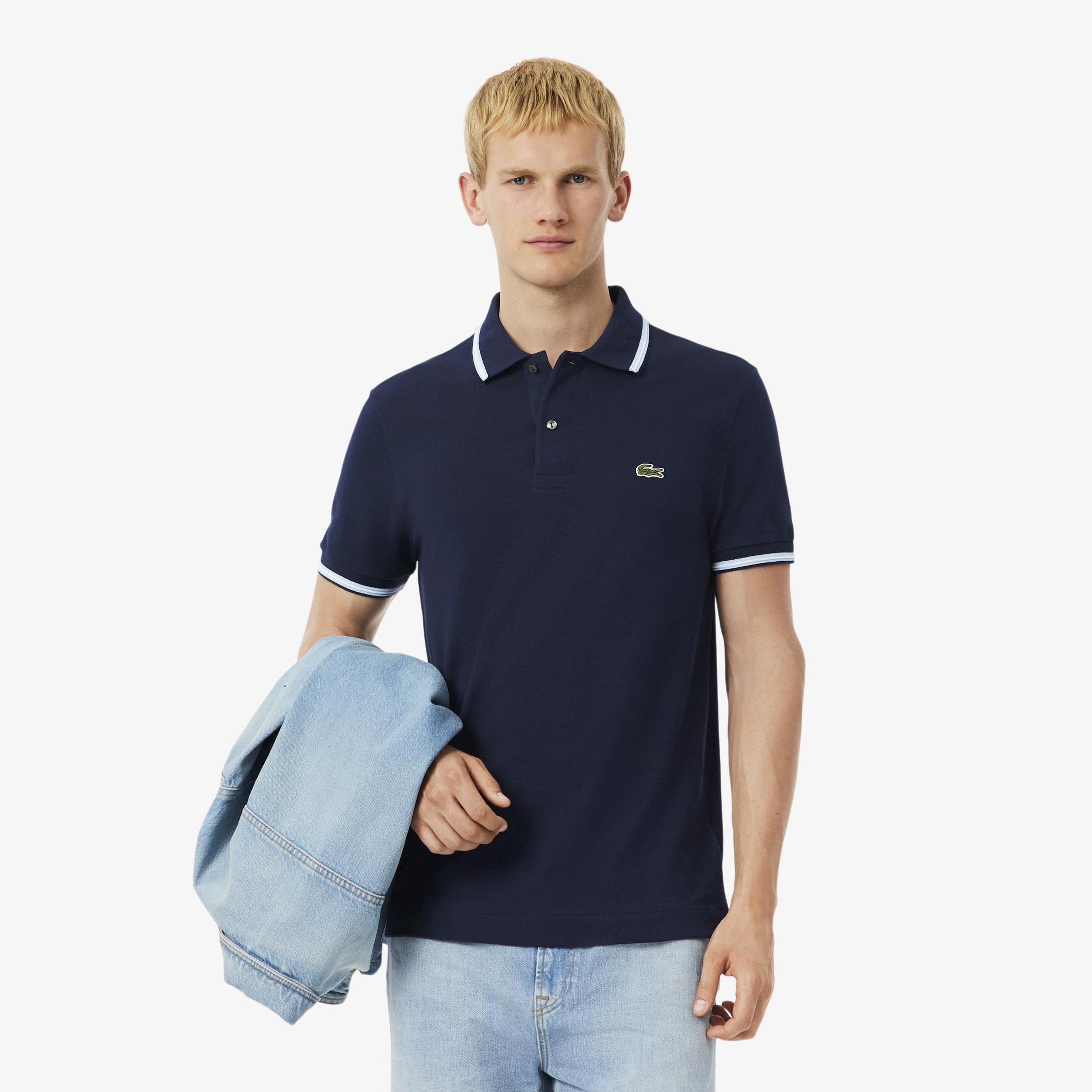 L.12.12 Erkek Regular Fit Lacivert Polo