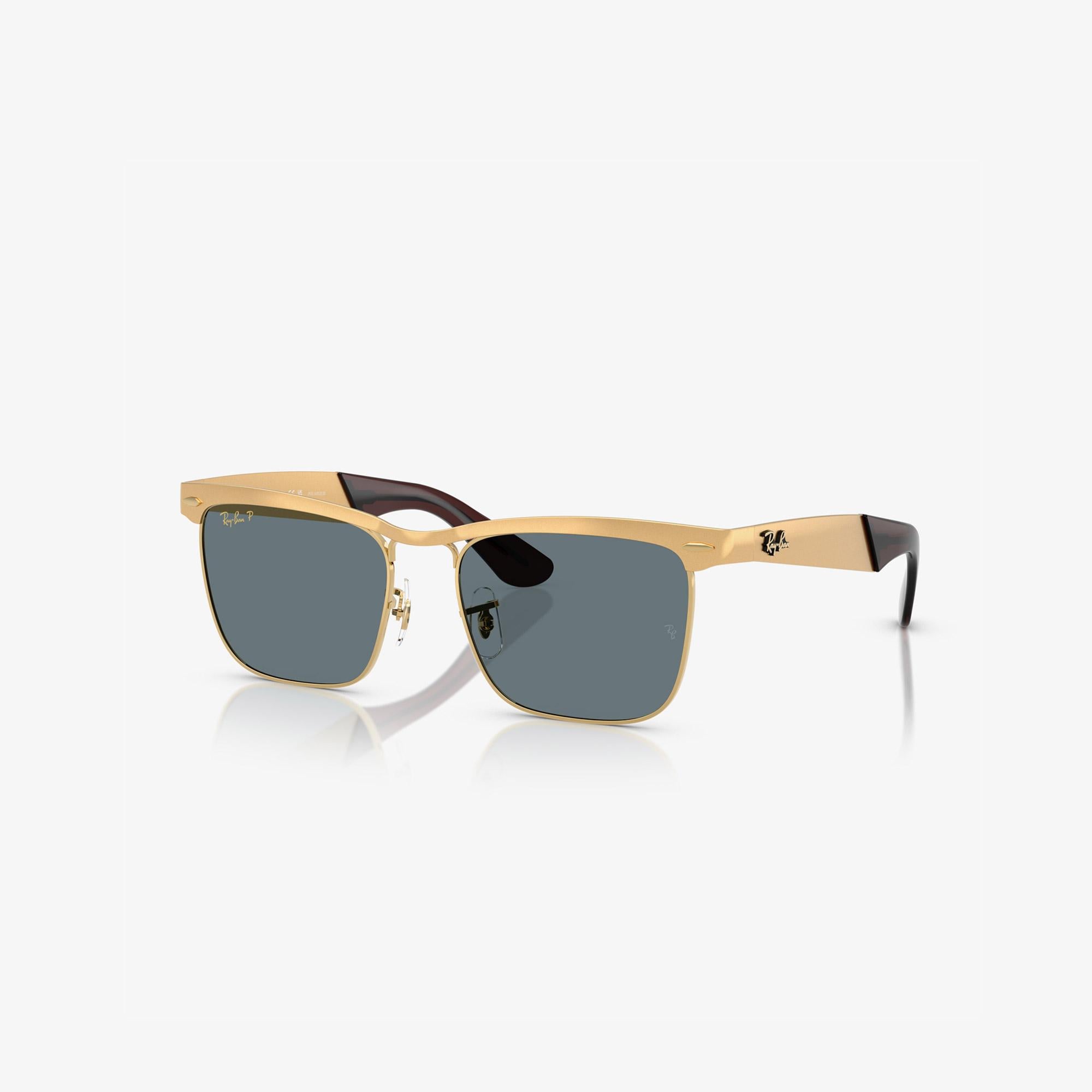 Ray-Ban RB3875 Unisex Altın Rengi Güneş Gözlüğü