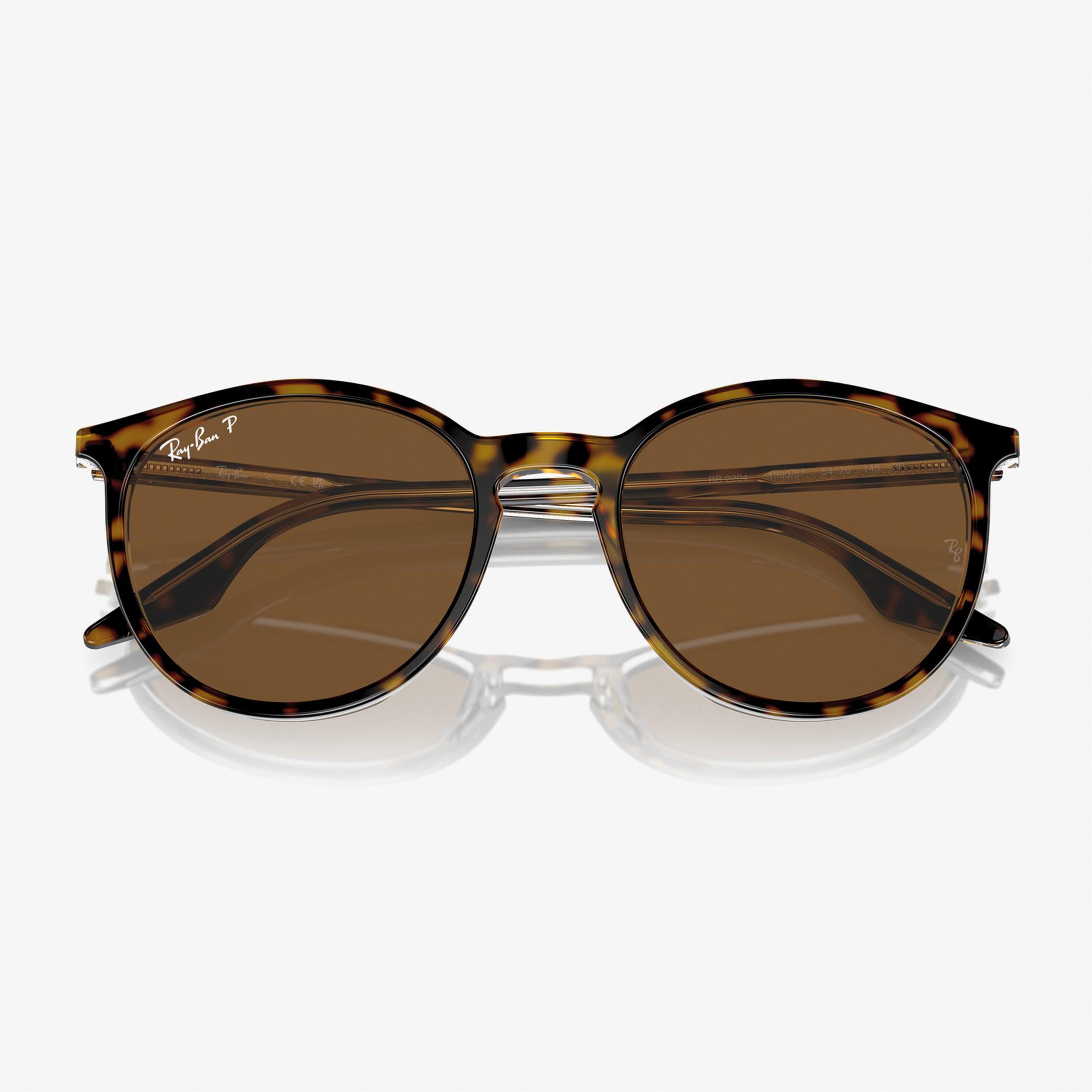 RAY-BAN 0RB2204 Acetate Unisex Kahverengi Güneş Gözlüğü