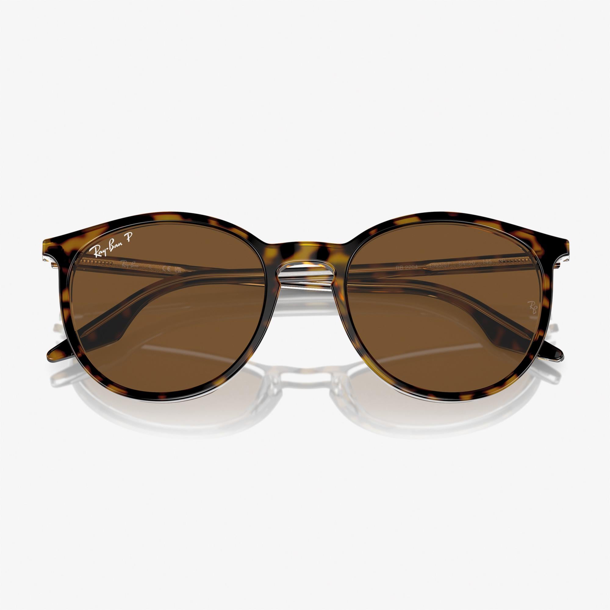 RAY-BAN 0RB2204 Acetate Unisex Kahverengi Güneş Gözlüğü