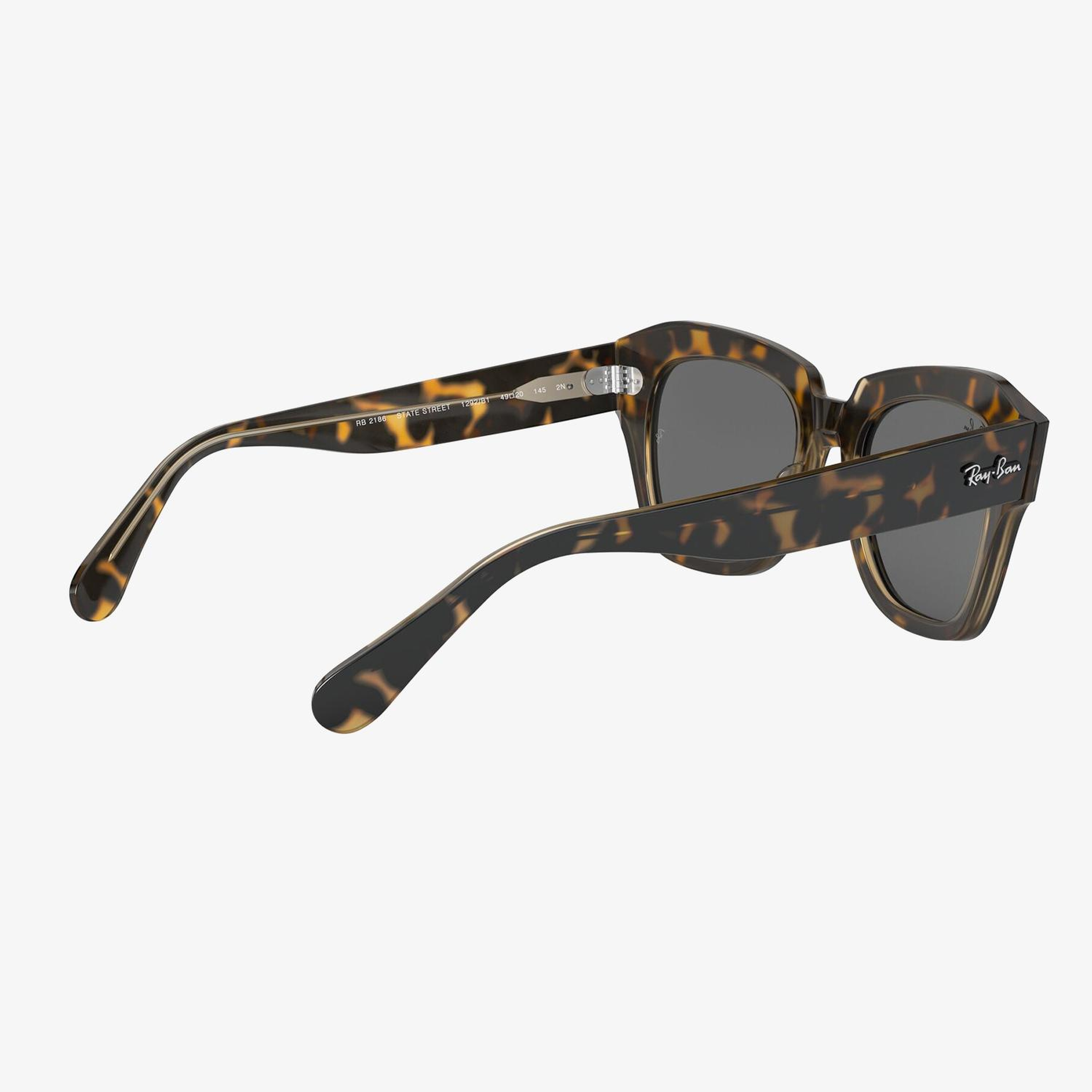 RAY-BAN 0RB2186 State Street Unisex Kahverengi Güneş Gözlüğü