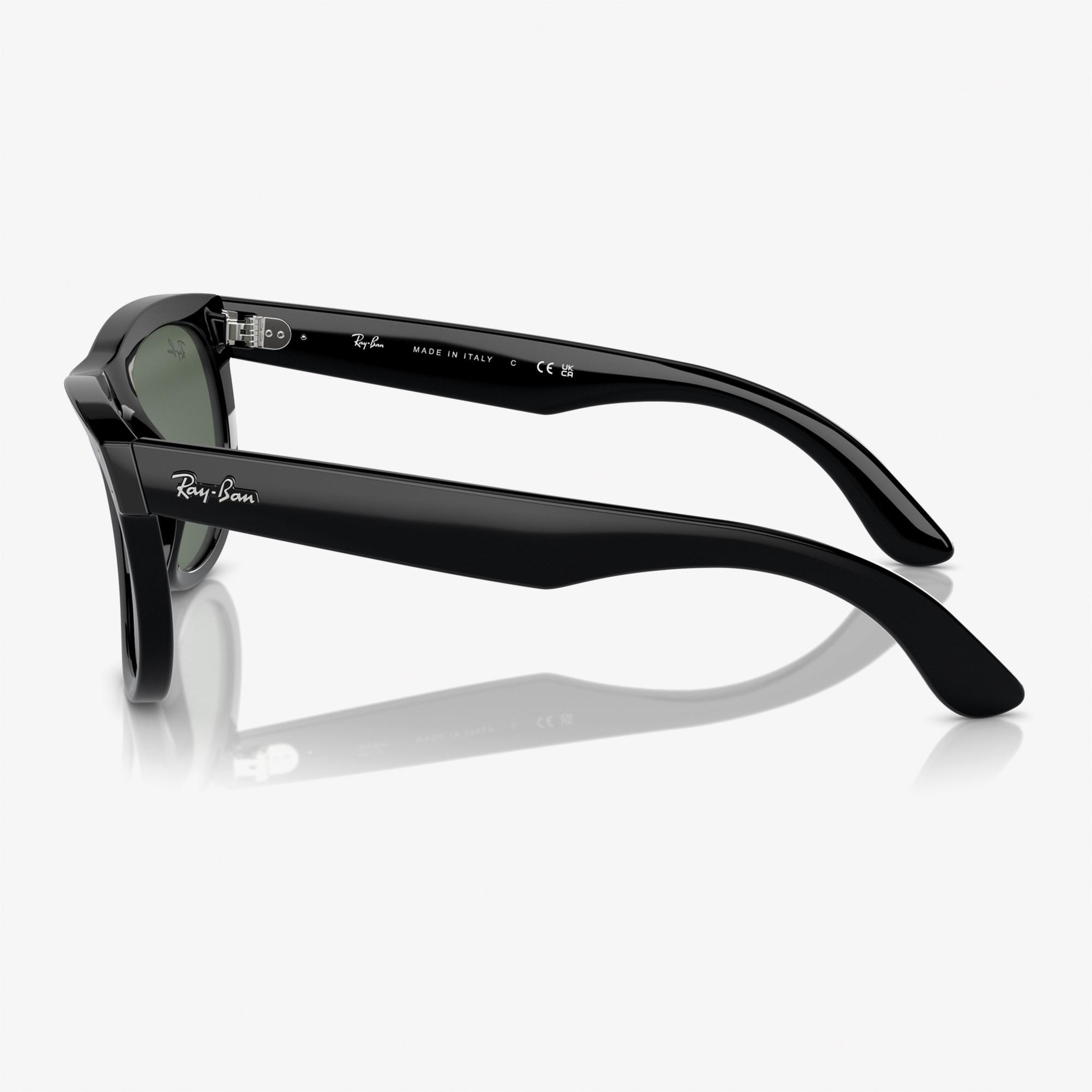 RAY-BAN Wayfarer Reverse Unisex Siyah Güneş Gözlüğü