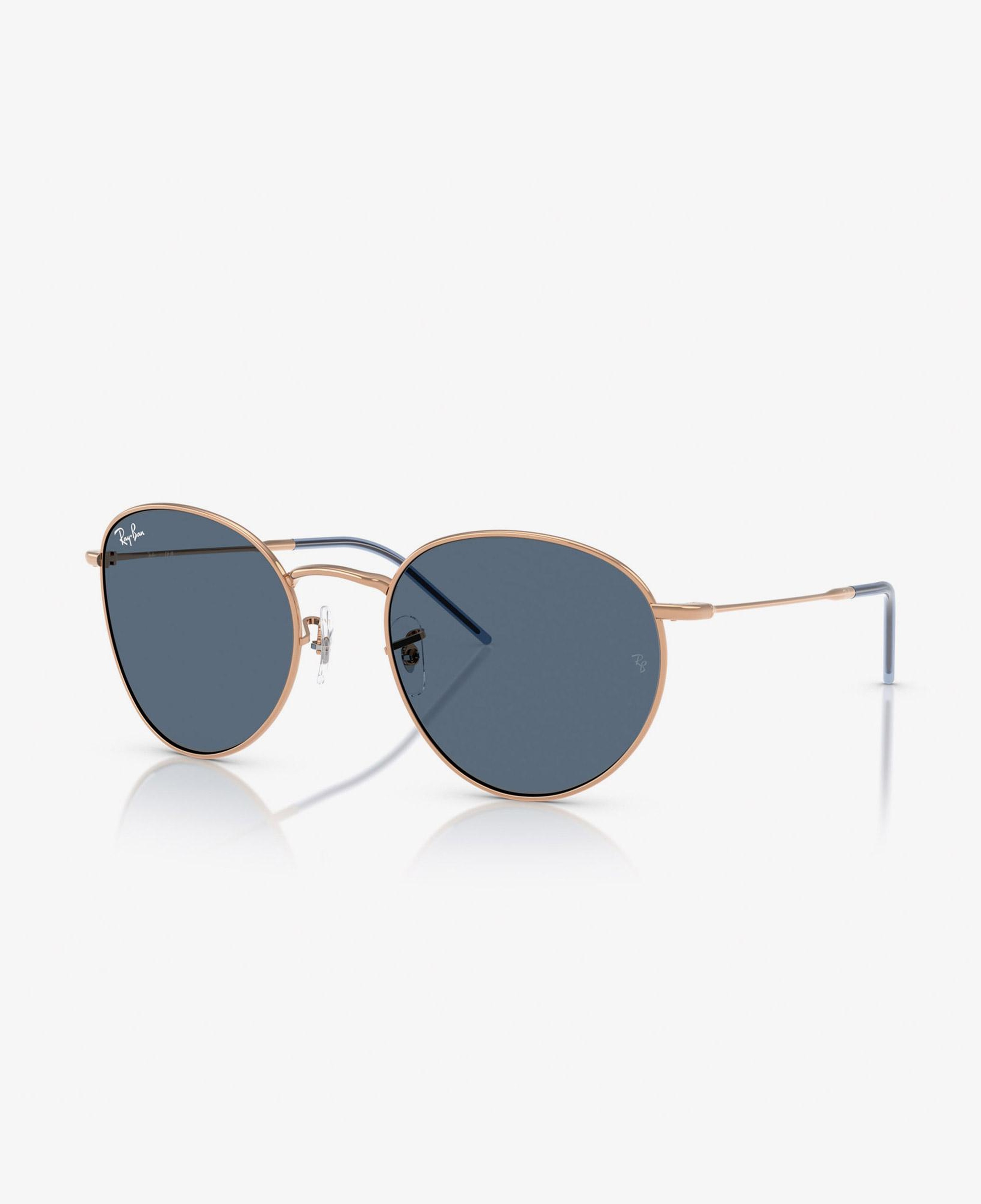 Ray-Ban Round Reverse RBR0103S Unisex Altın Rengi Güneş Gözlüğü