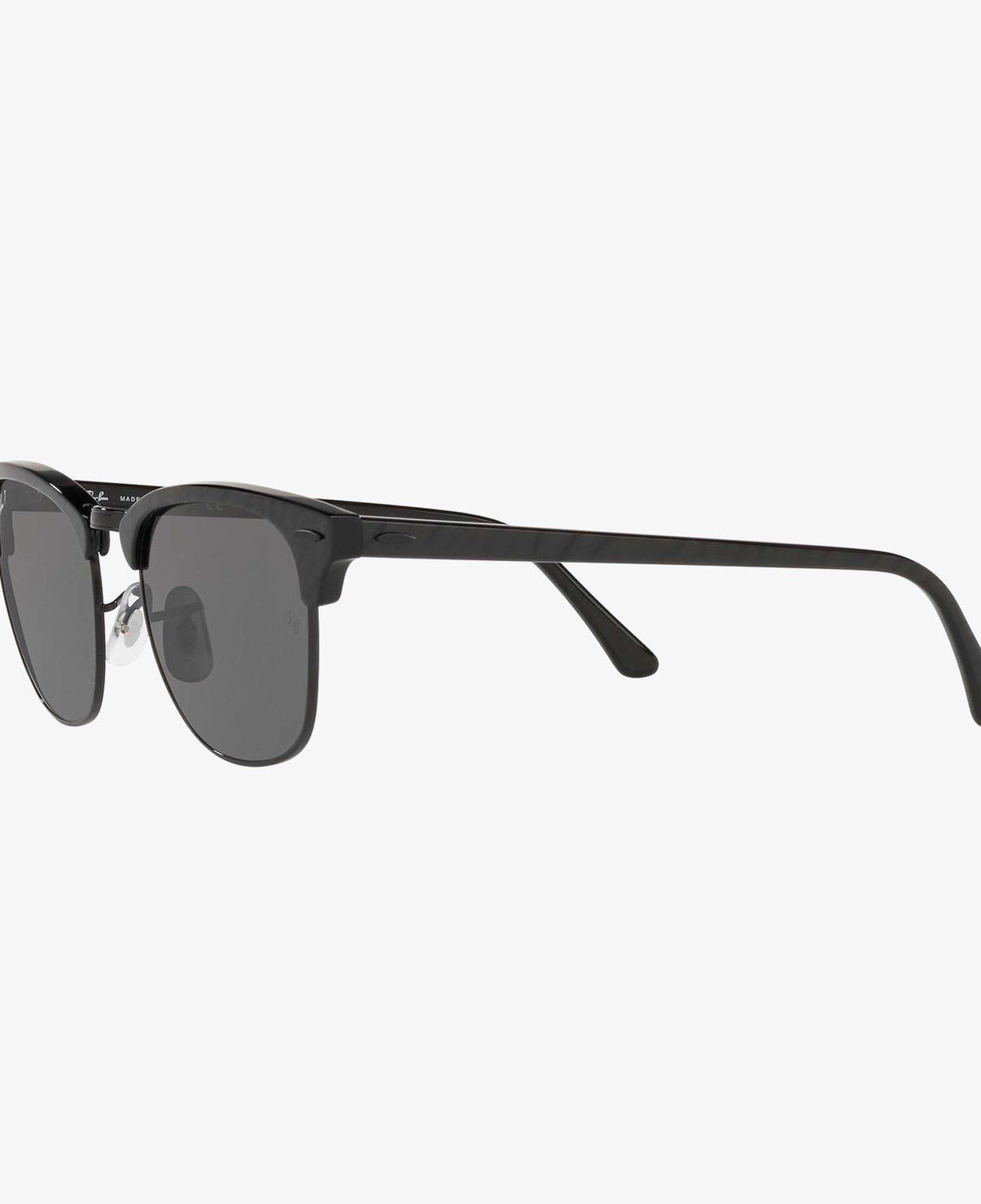 RAY-BAN 0RB3016 Clubmaster Unisex Top Wrinkled On Siyah Güneş Gözlüğü