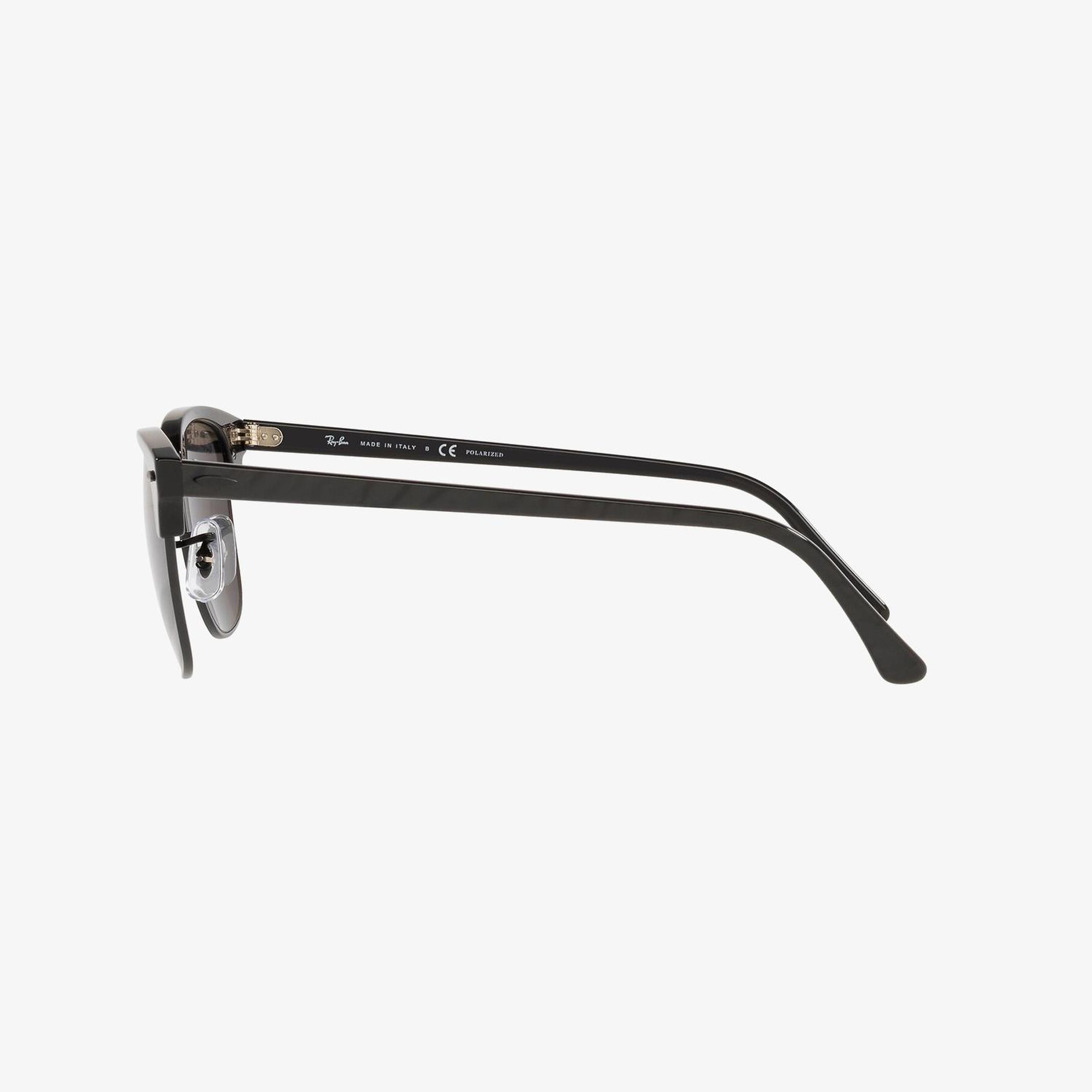 RAY-BAN 0RB3016 Clubmaster Unisex Top Wrinkled On Siyah Güneş Gözlüğü