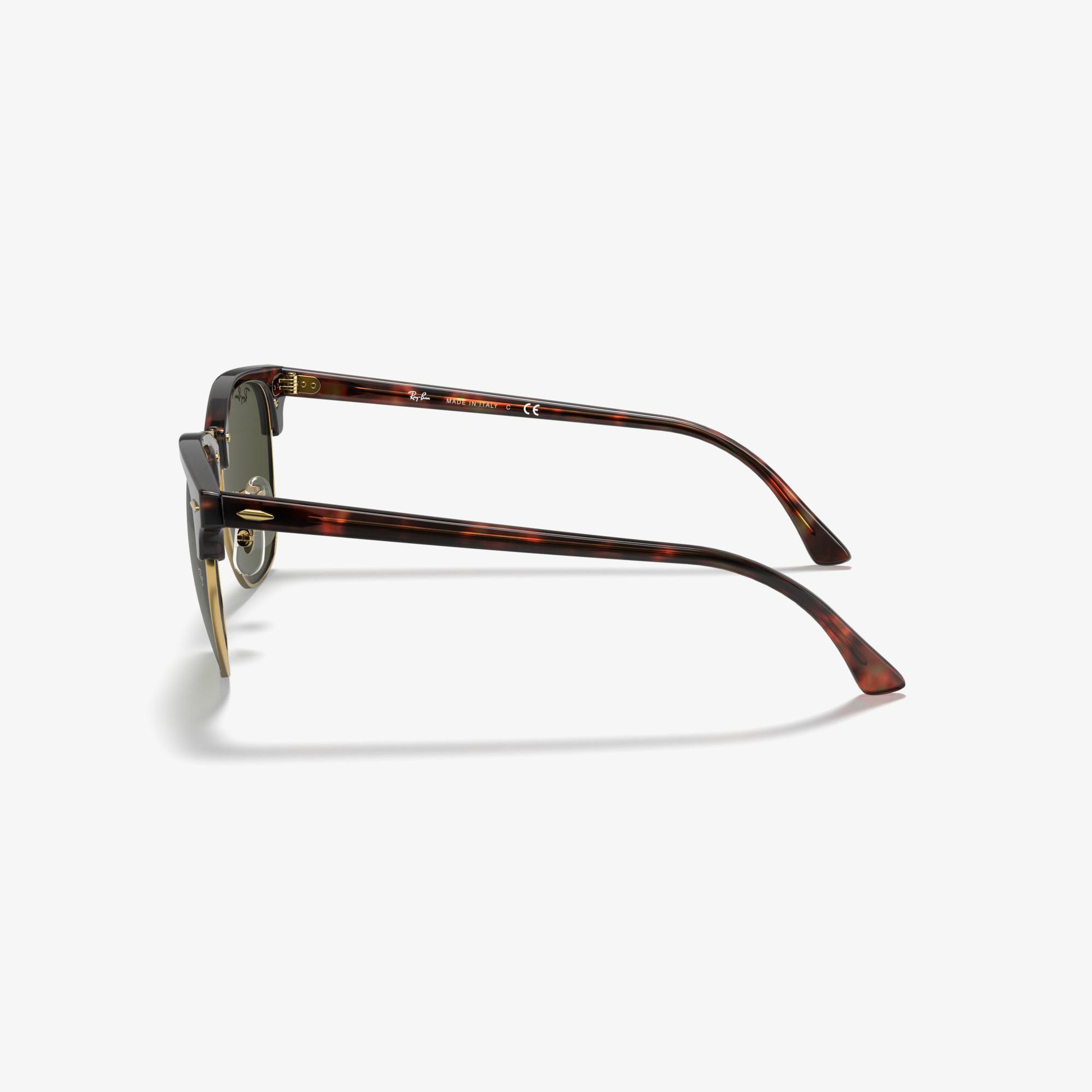 RAY-BAN 0RB3016 Clubmaster Erkek Mock Tortoise Arista Güneş Gözlüğü
