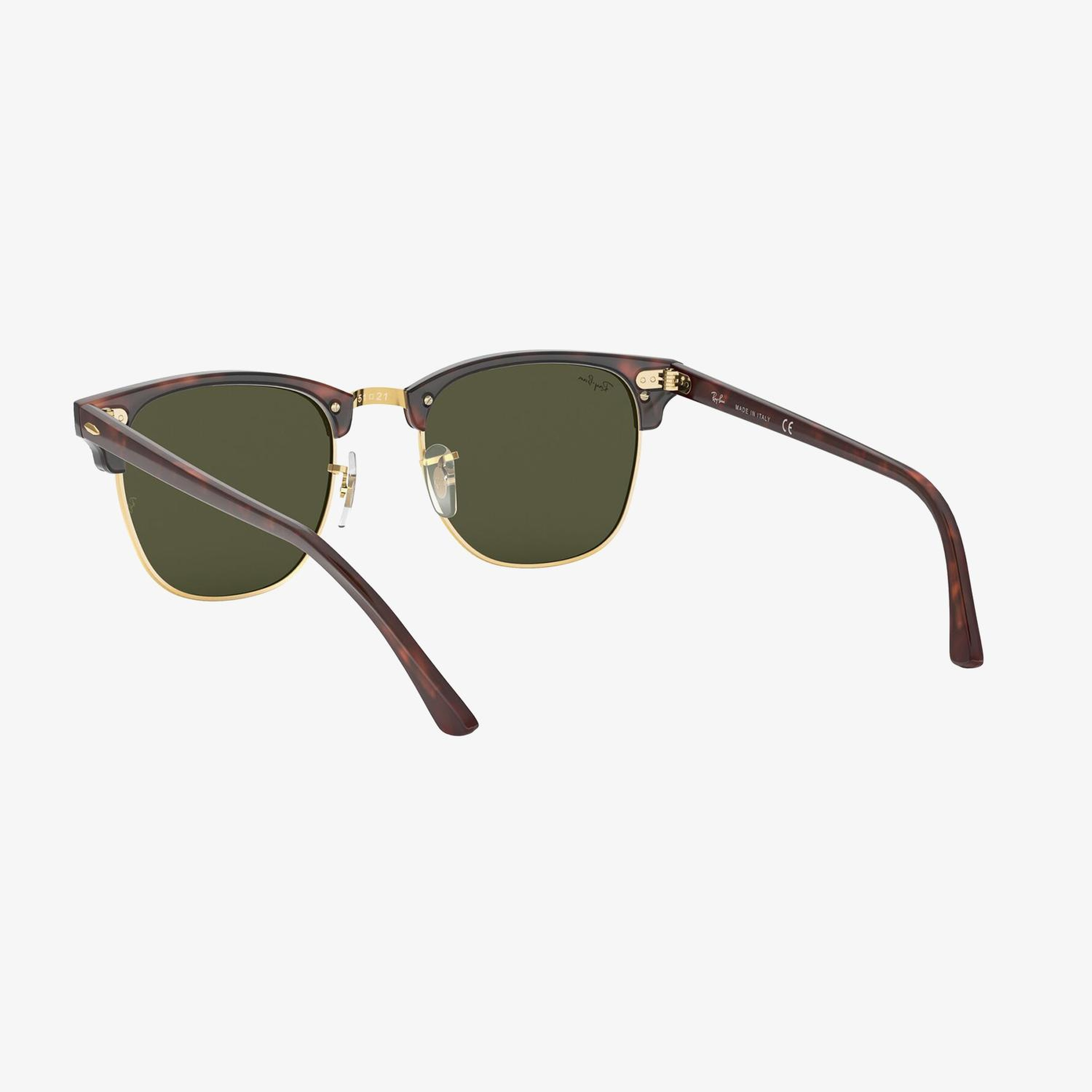RAY-BAN 0RB3016 Clubmaster Erkek Mock Tortoise Arista Güneş Gözlüğü