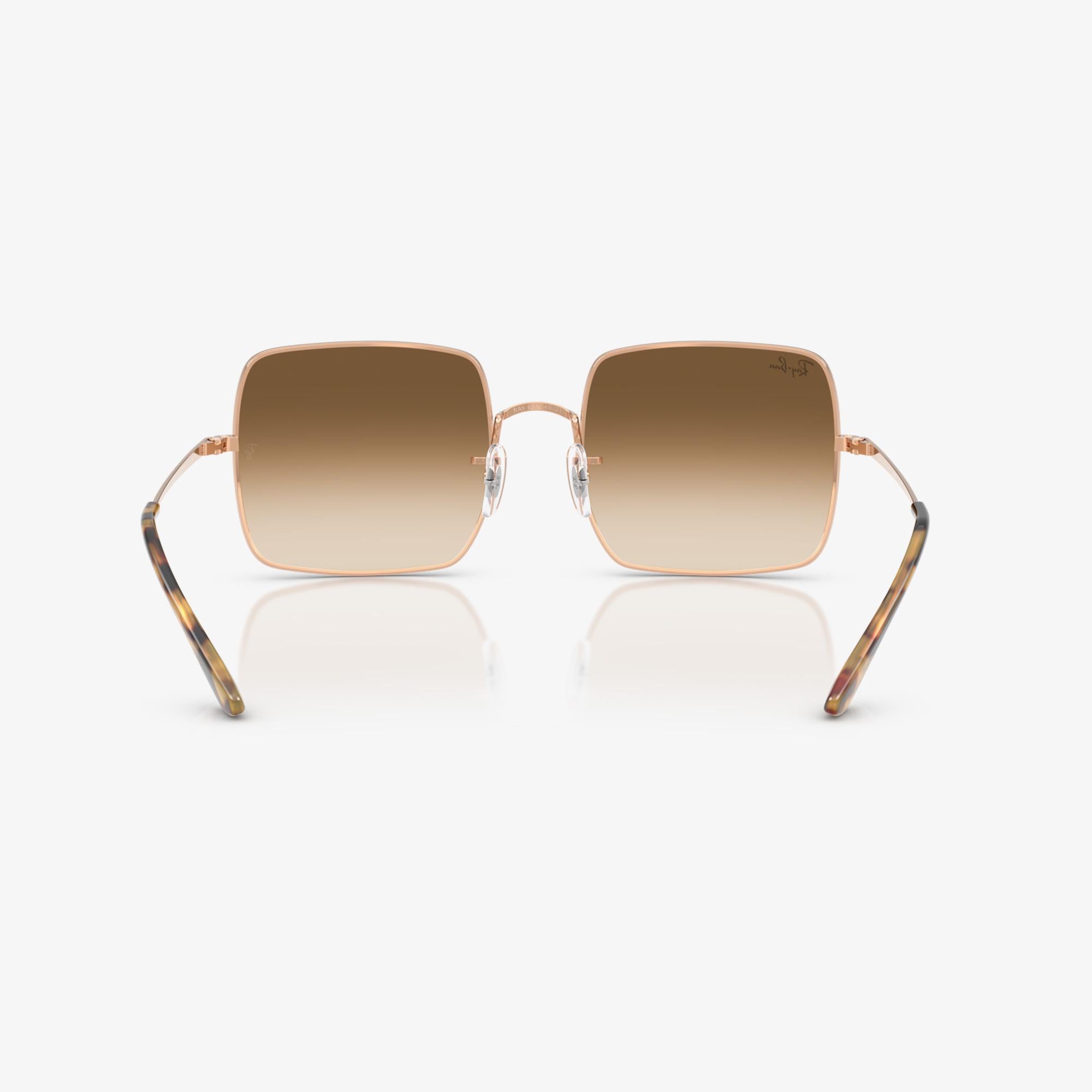 Ray-Ban Square 1971 Classic RB1971 Kadın Altın Rengi Güneş Gözlüğü