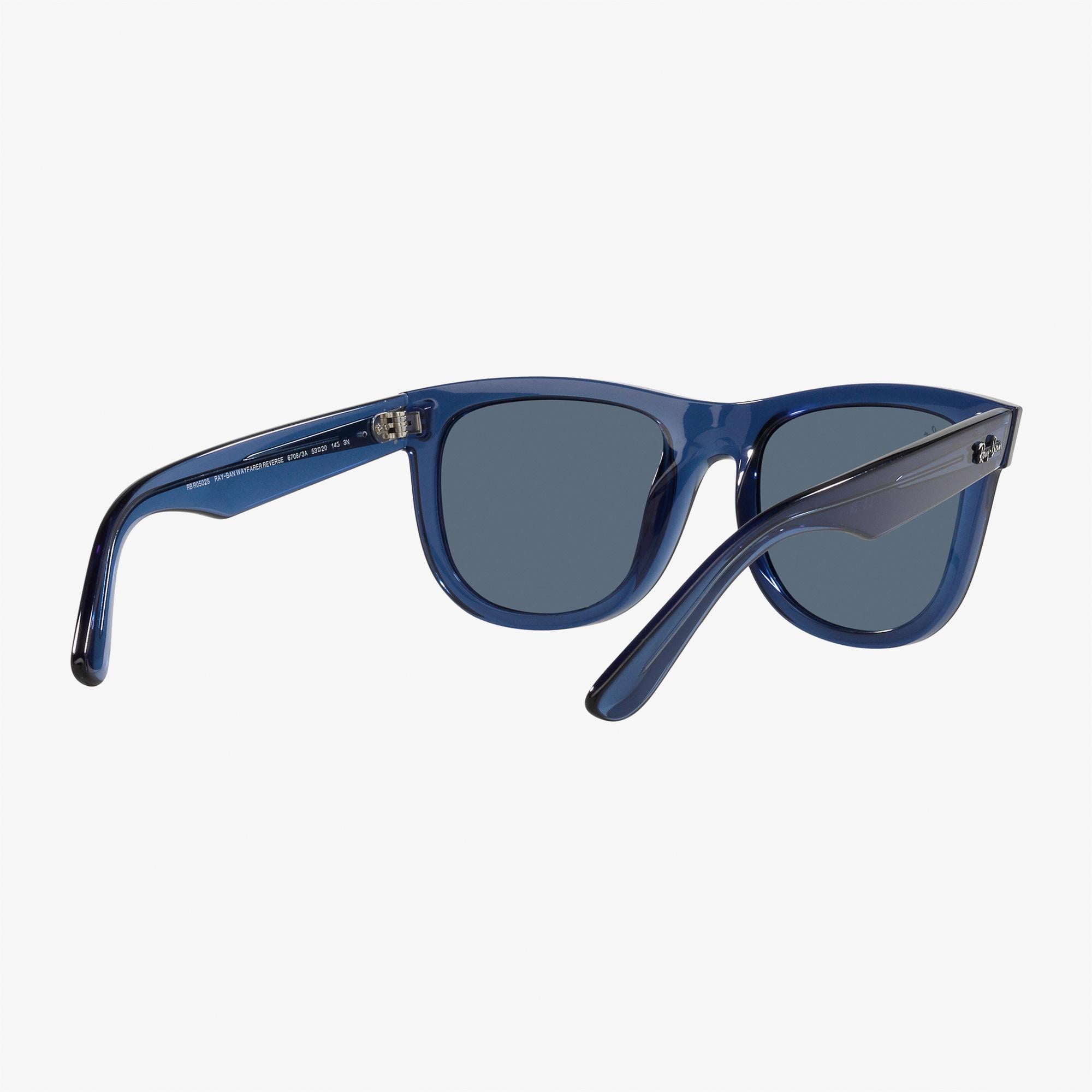 RAY-BAN 0RBR0502S Injected Wyfarer Unisex Mavi Güneş Gözlüğü