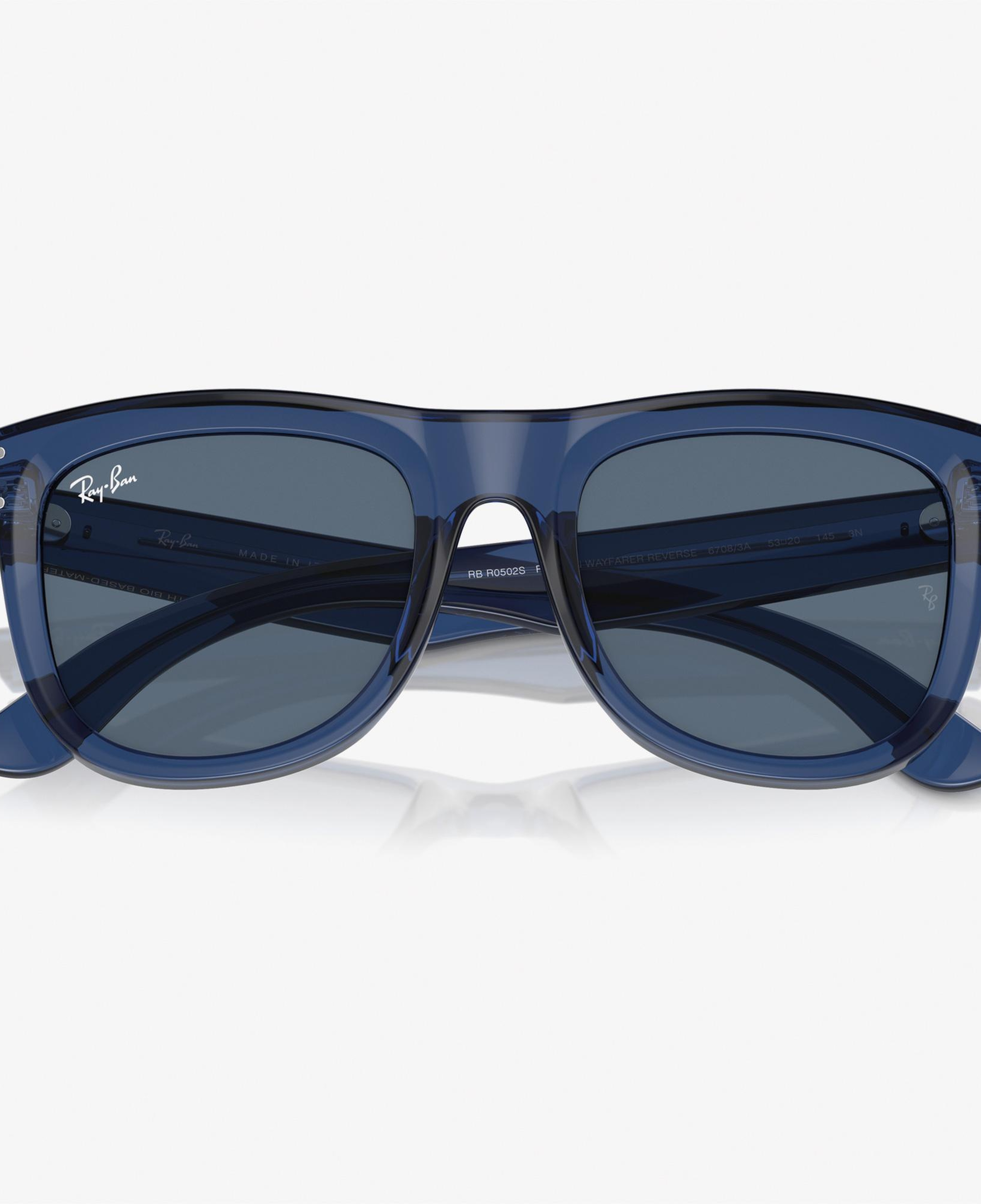 RAY-BAN 0RBR0502S Injected Wyfarer Unisex Mavi Güneş Gözlüğü