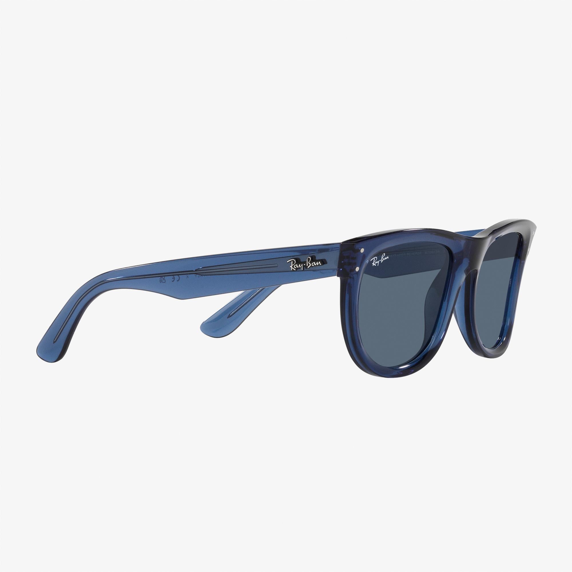 RAY-BAN 0RBR0502S Injected Wyfarer Unisex Mavi Güneş Gözlüğü