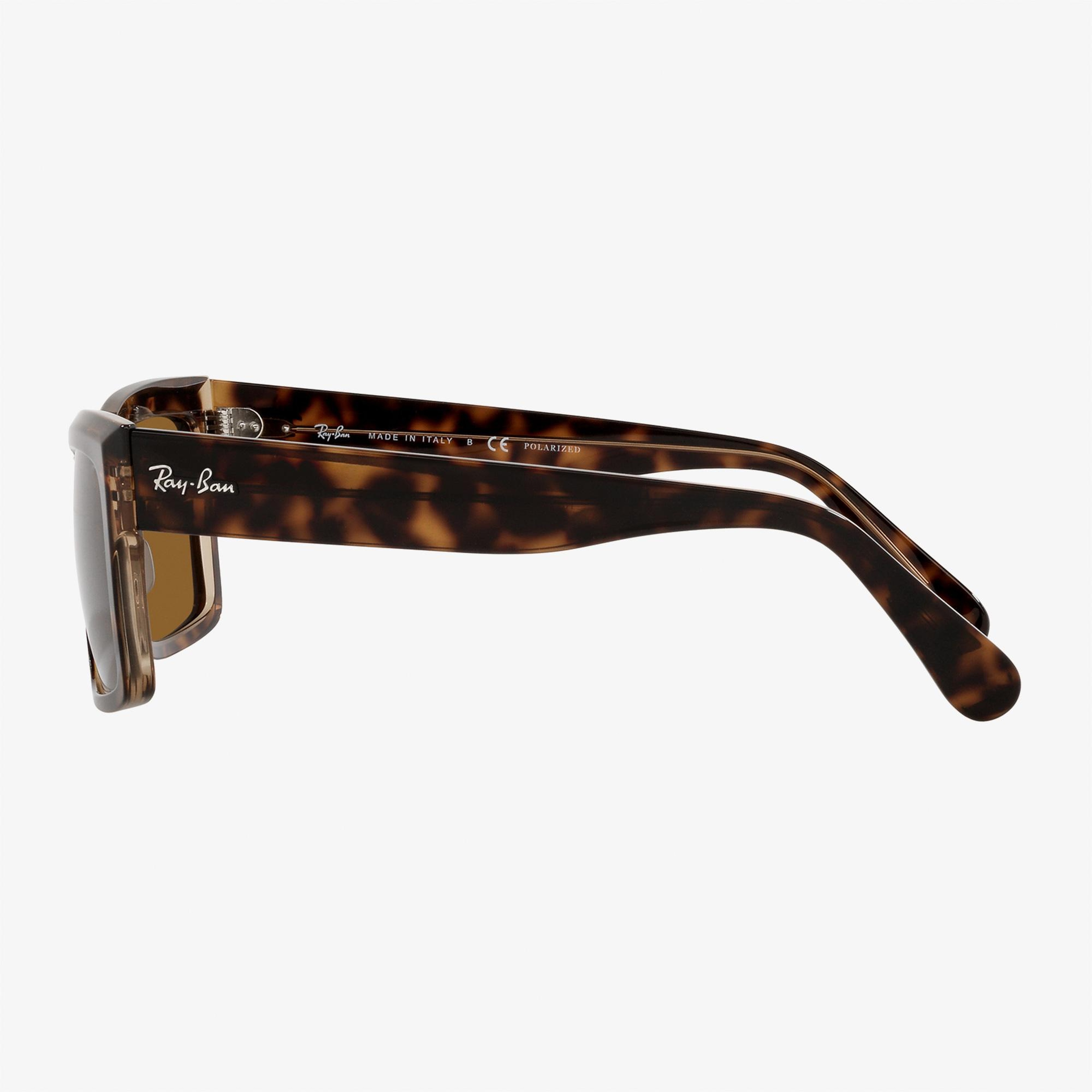 Ray-Ban 0RB2191 Pillow Havana On Transparent Brown Güneş Gözlüğü