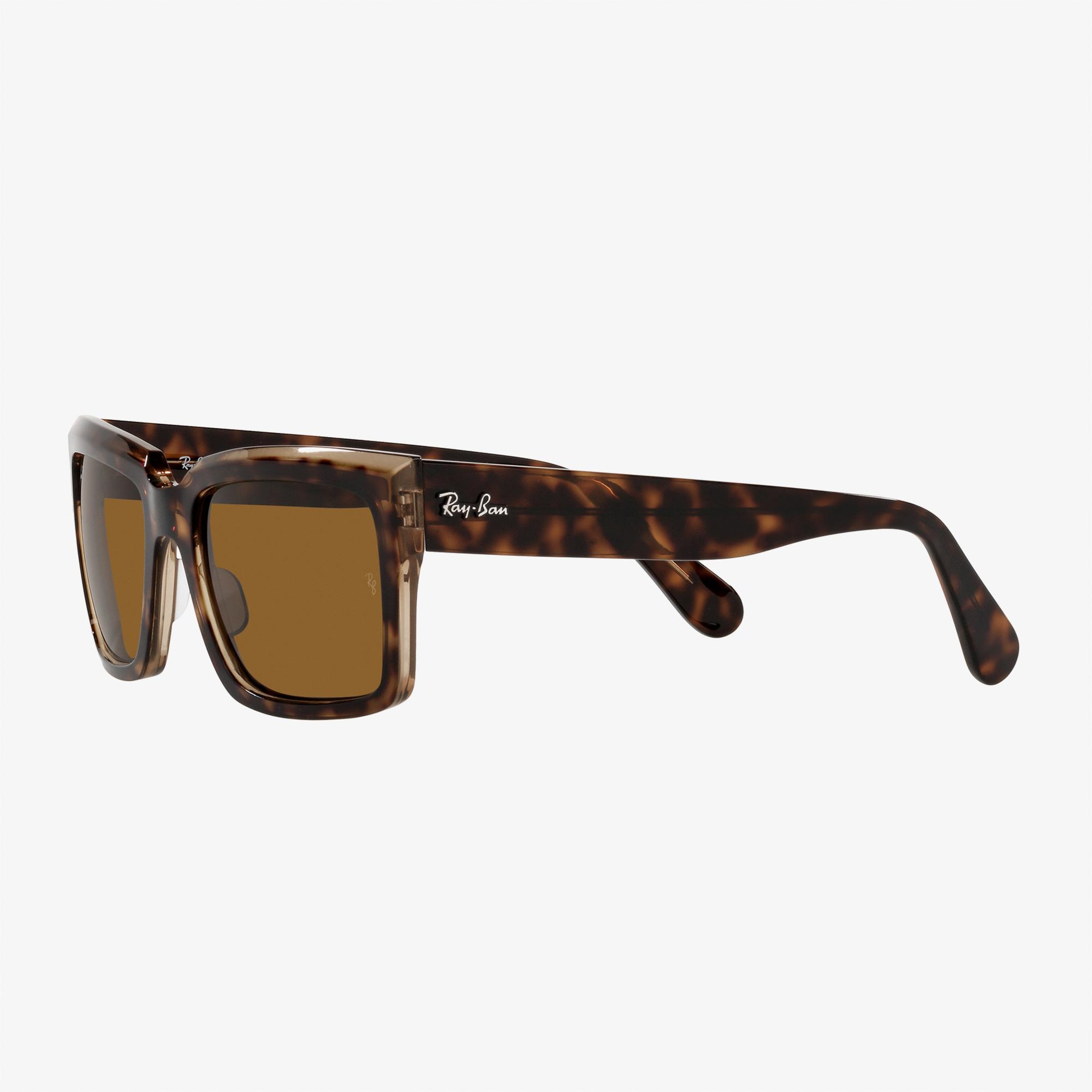 Ray-Ban 0RB2191 Pillow Havana On Transparent Brown Güneş Gözlüğü
