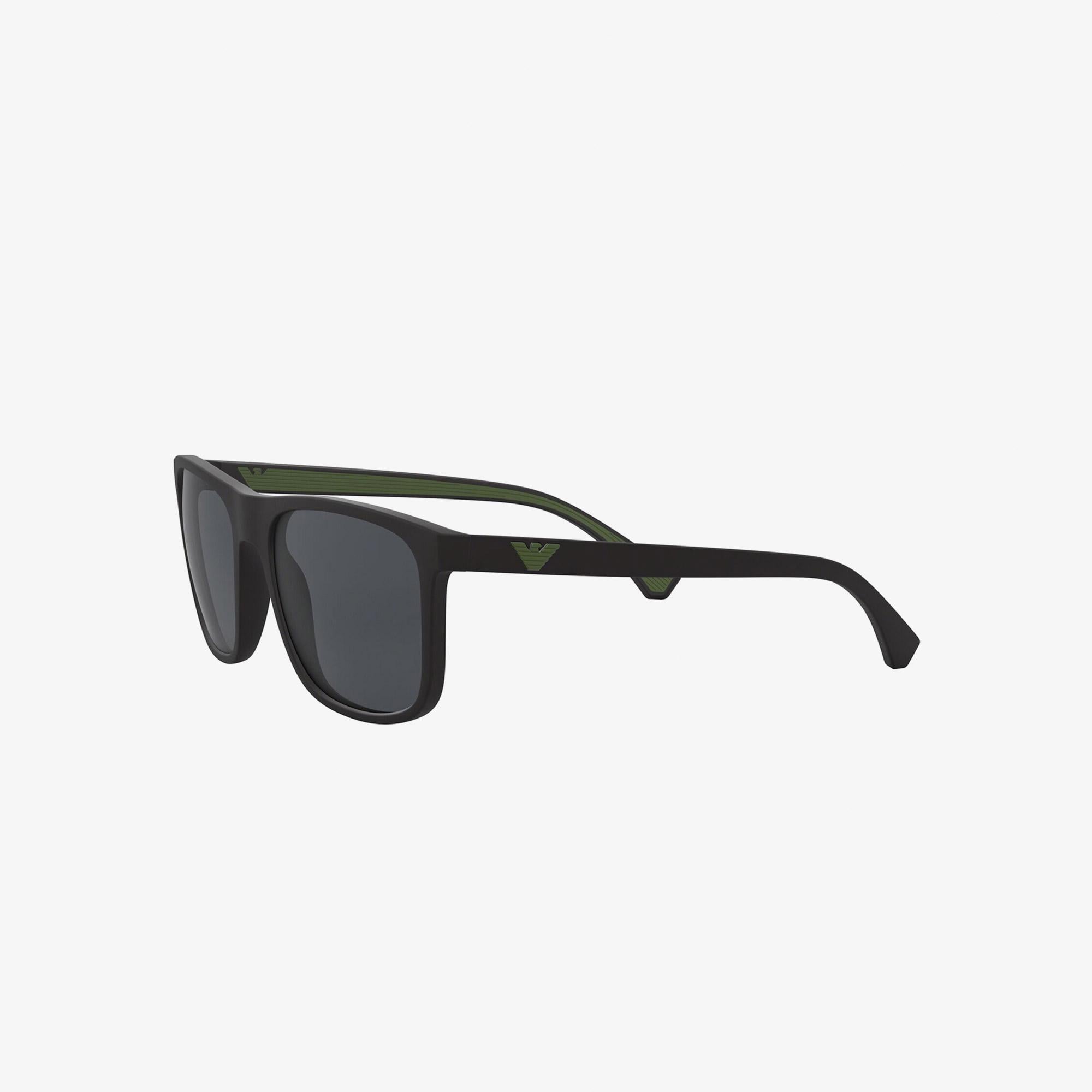 Emporio Armani 0EA4129 Erkek Mat Siyah - Camo Güneş Gözlüğü
