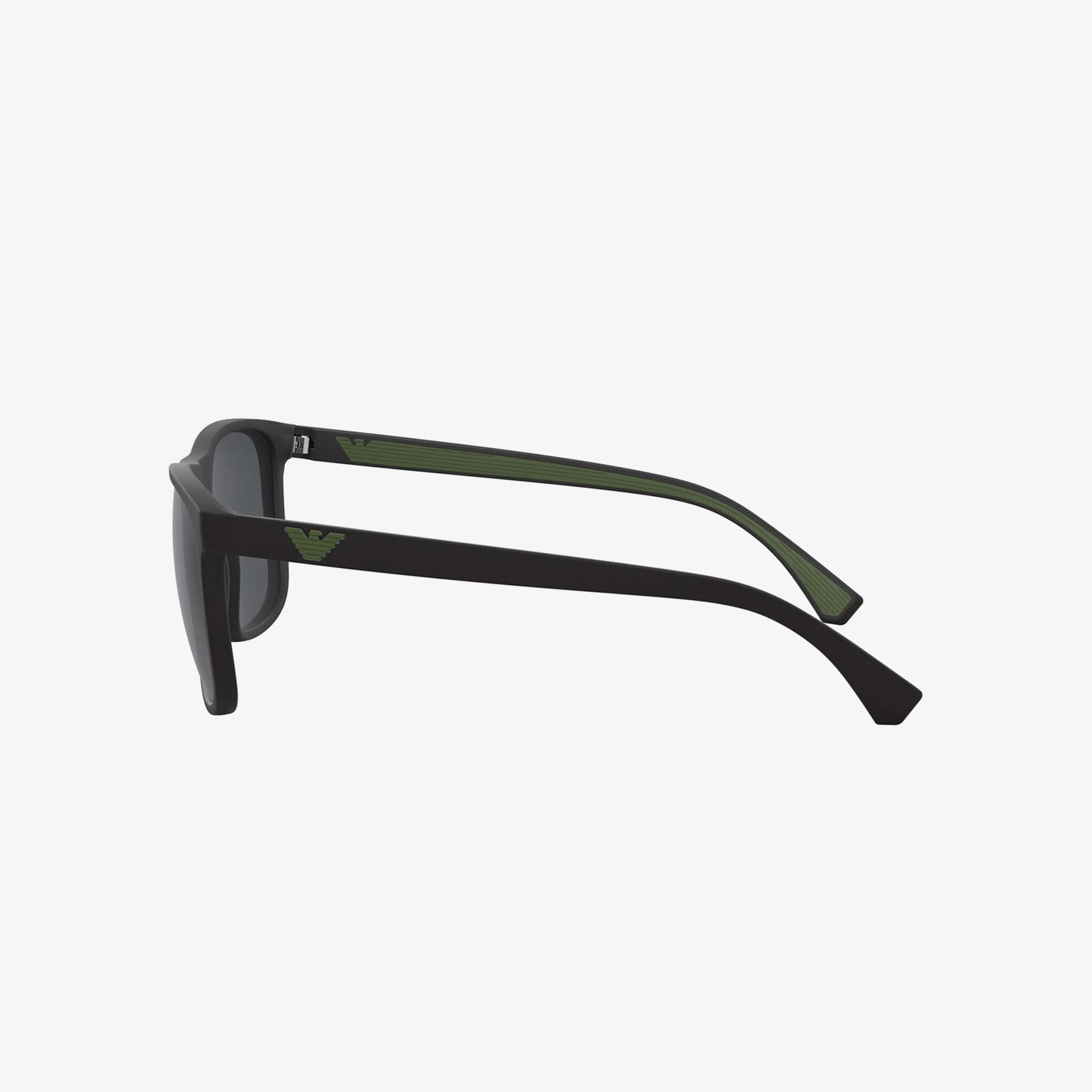 Emporio Armani 0EA4129 Erkek Mat Siyah - Camo Güneş Gözlüğü