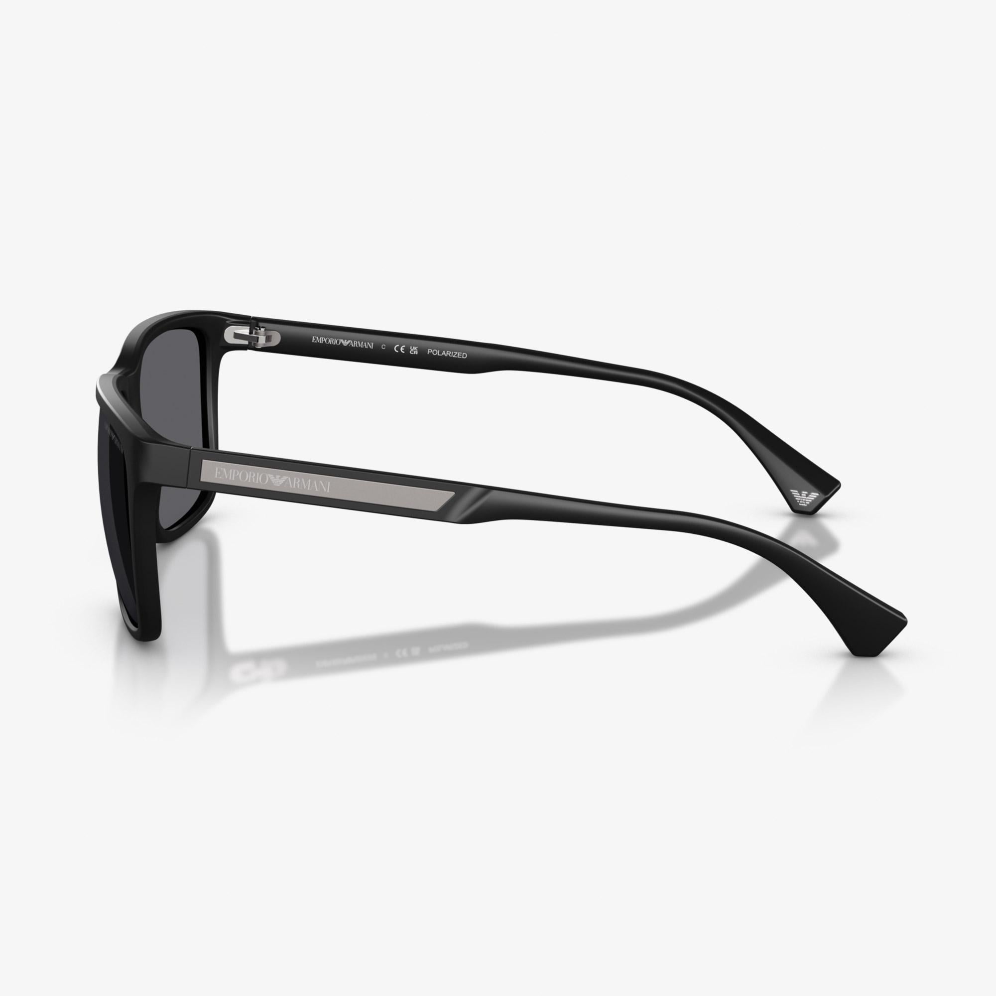 Emporio Armani EA4047 Erkek Siyah Güneş Gözlüğü