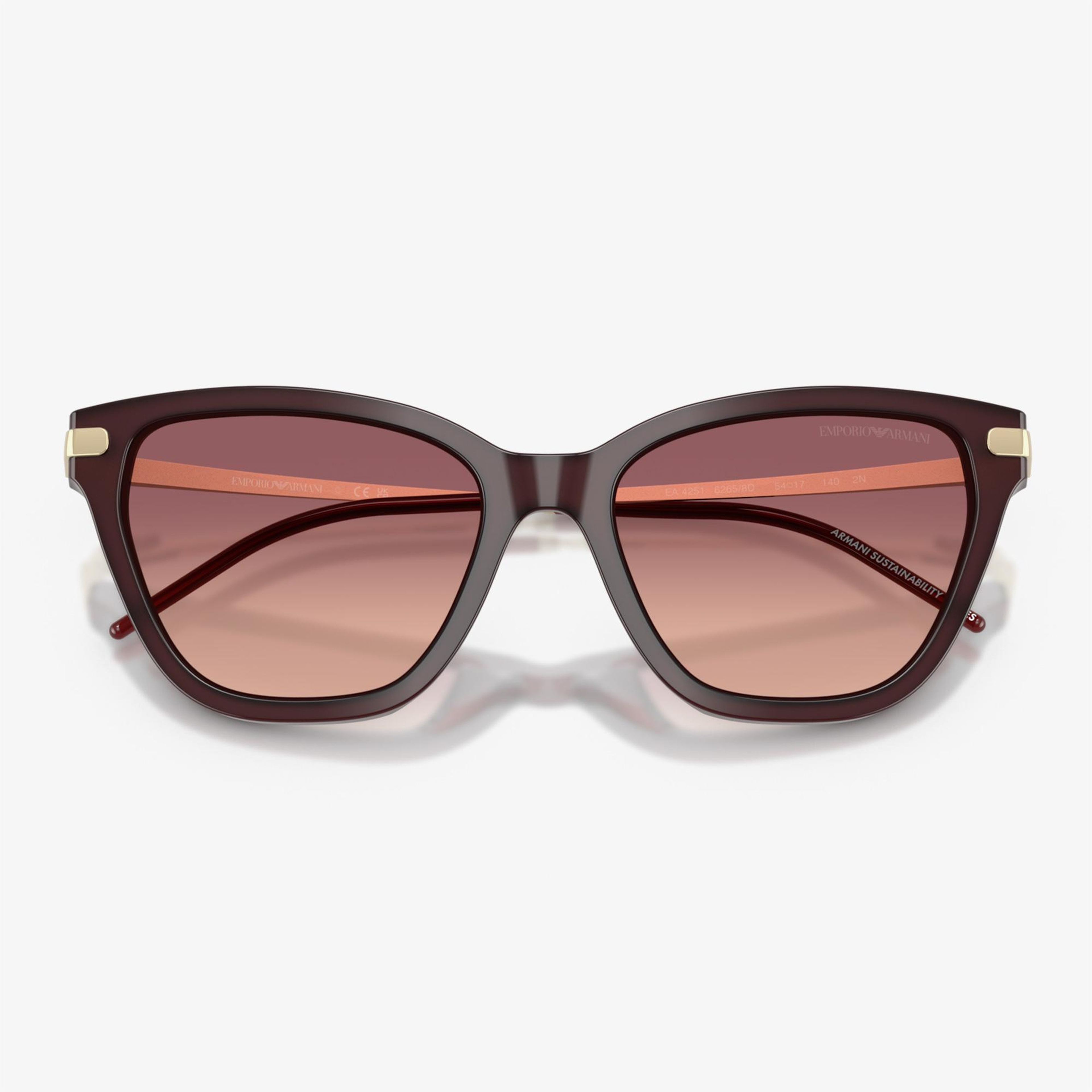 Emporio Armani EA4251 Kadın Bordo Güneş Gözlüğü