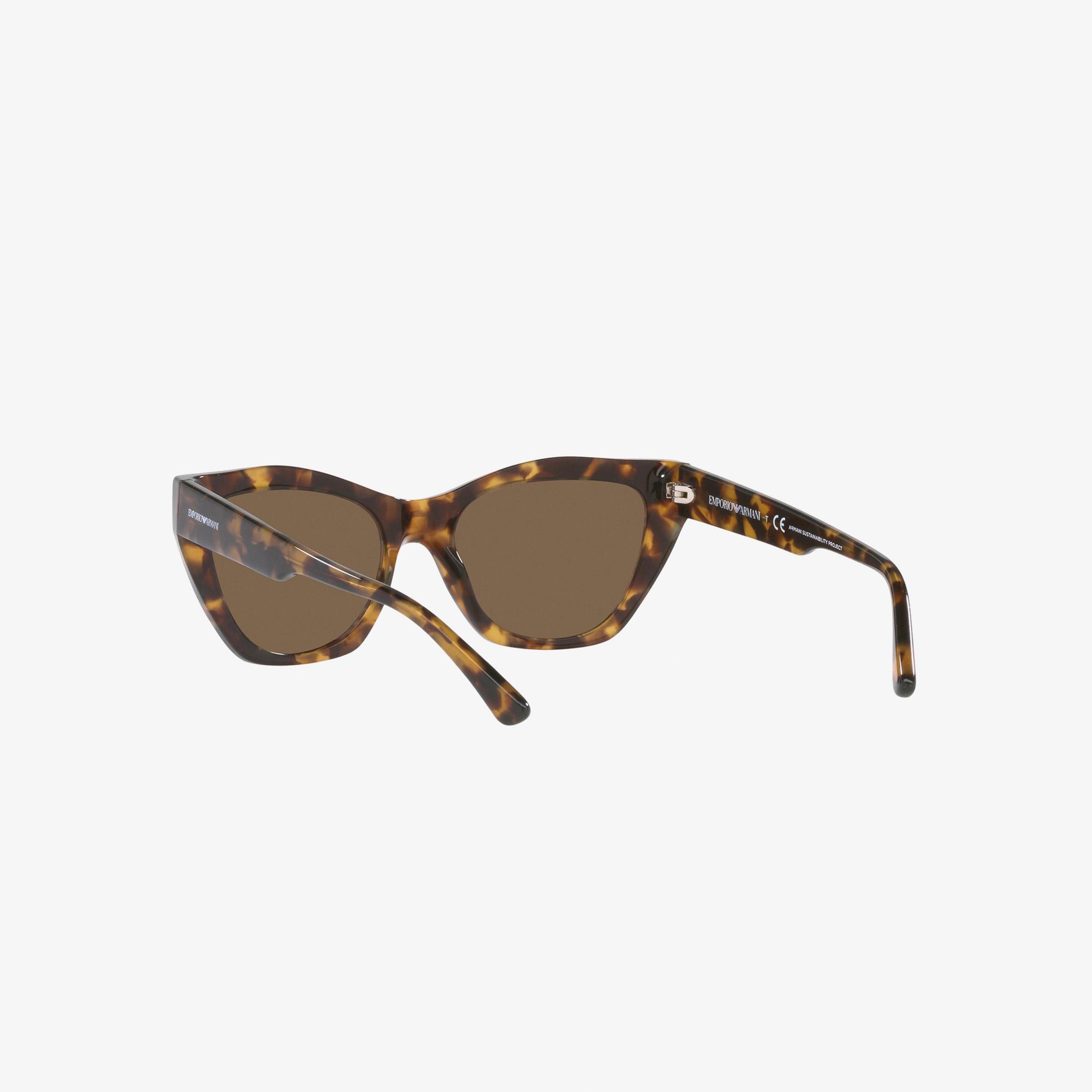 Emporio Armani Acetate Kadın Kahverengi Güneş Gözlüğü