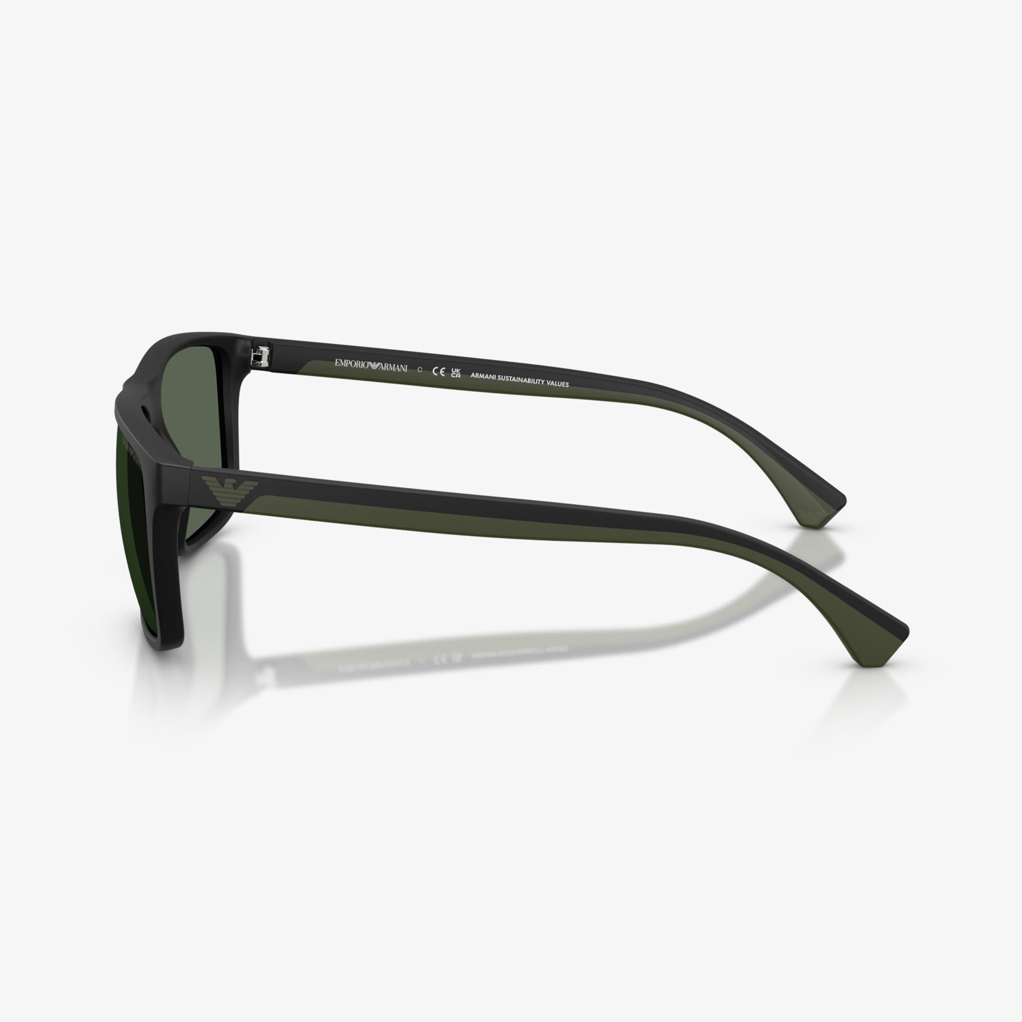 Emporio Armani EA4033 Erkek Siyah Güneş Gözlüğü