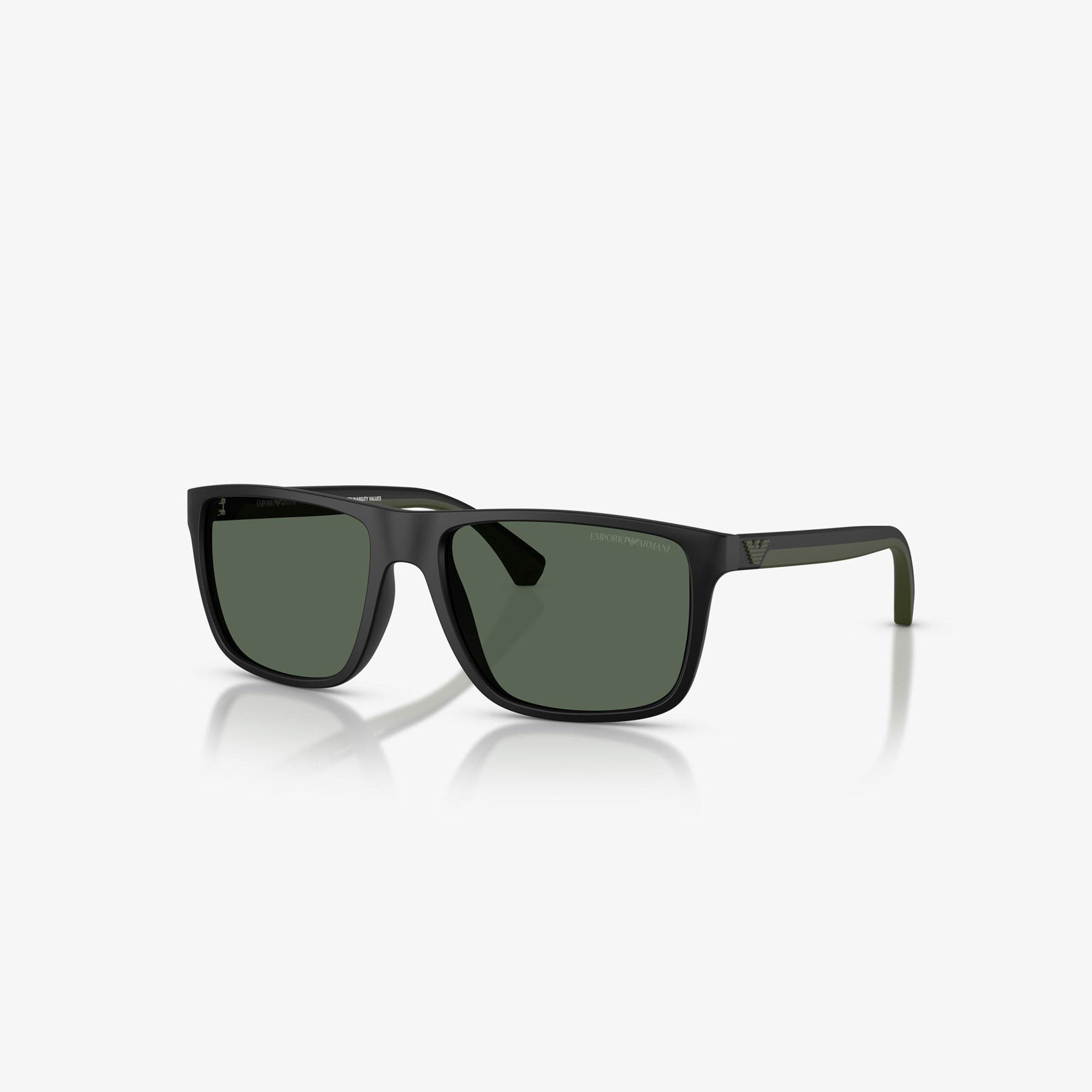 Emporio Armani EA4033 Erkek Siyah Güneş Gözlüğü