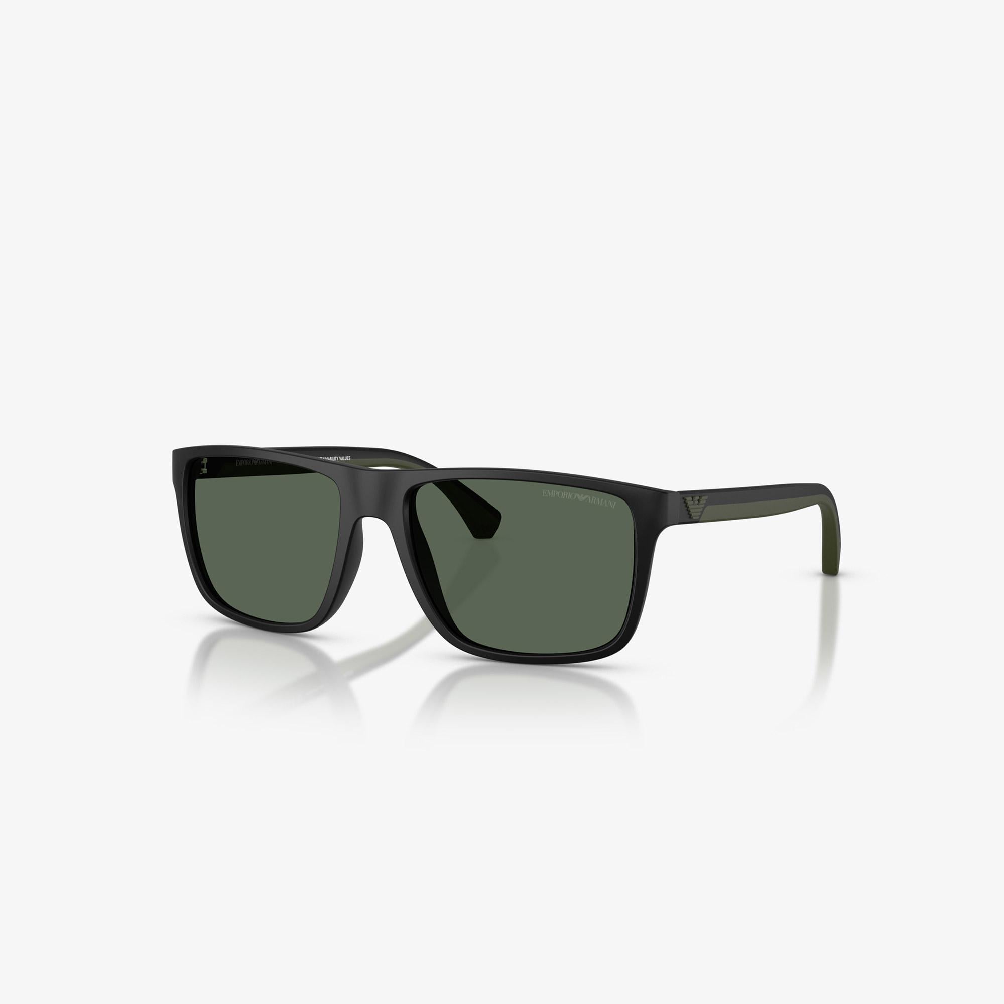 Emporio Armani EA4033 Erkek Siyah Güneş Gözlüğü