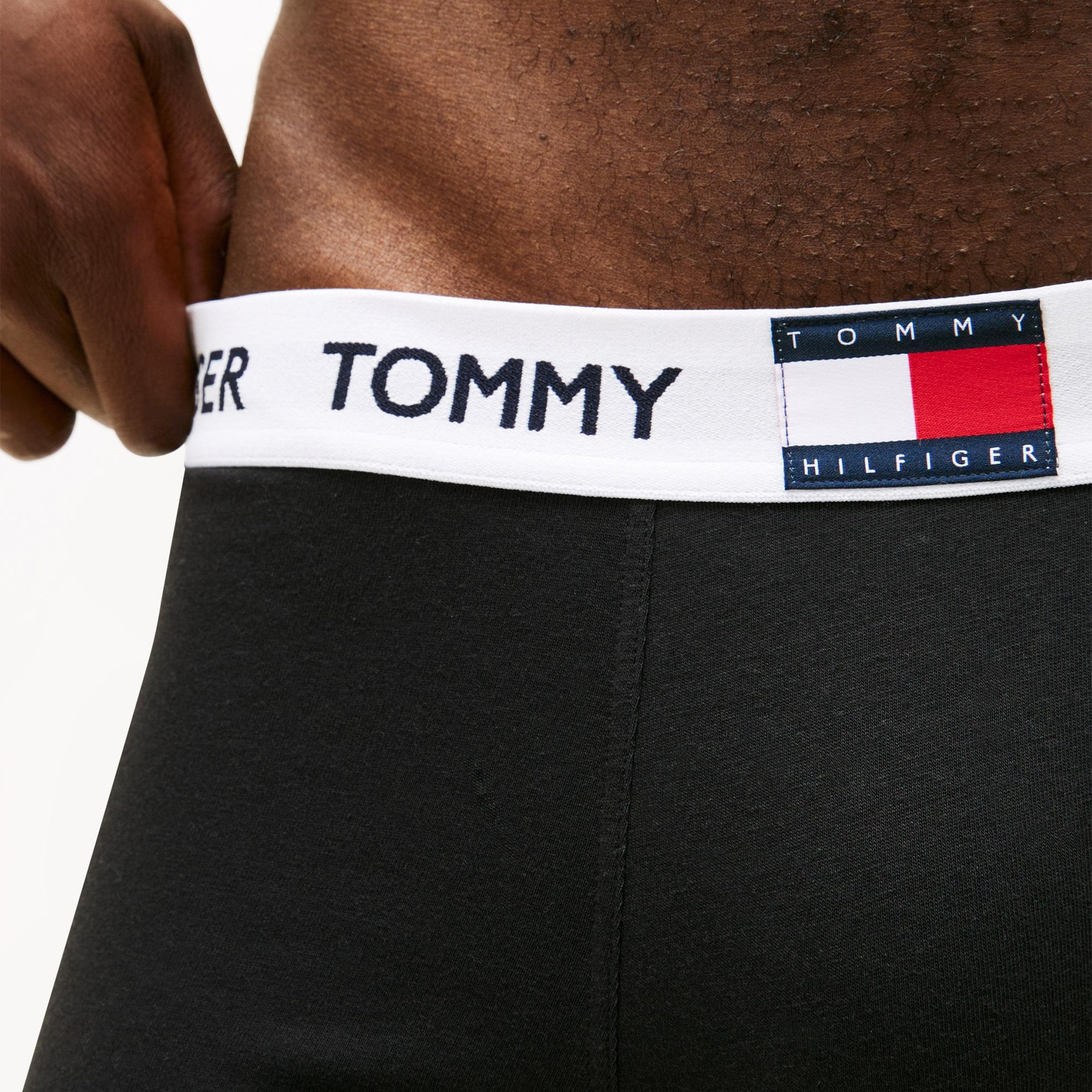 Tommy Hilfiger Heritage Erkek Siyah Boxer