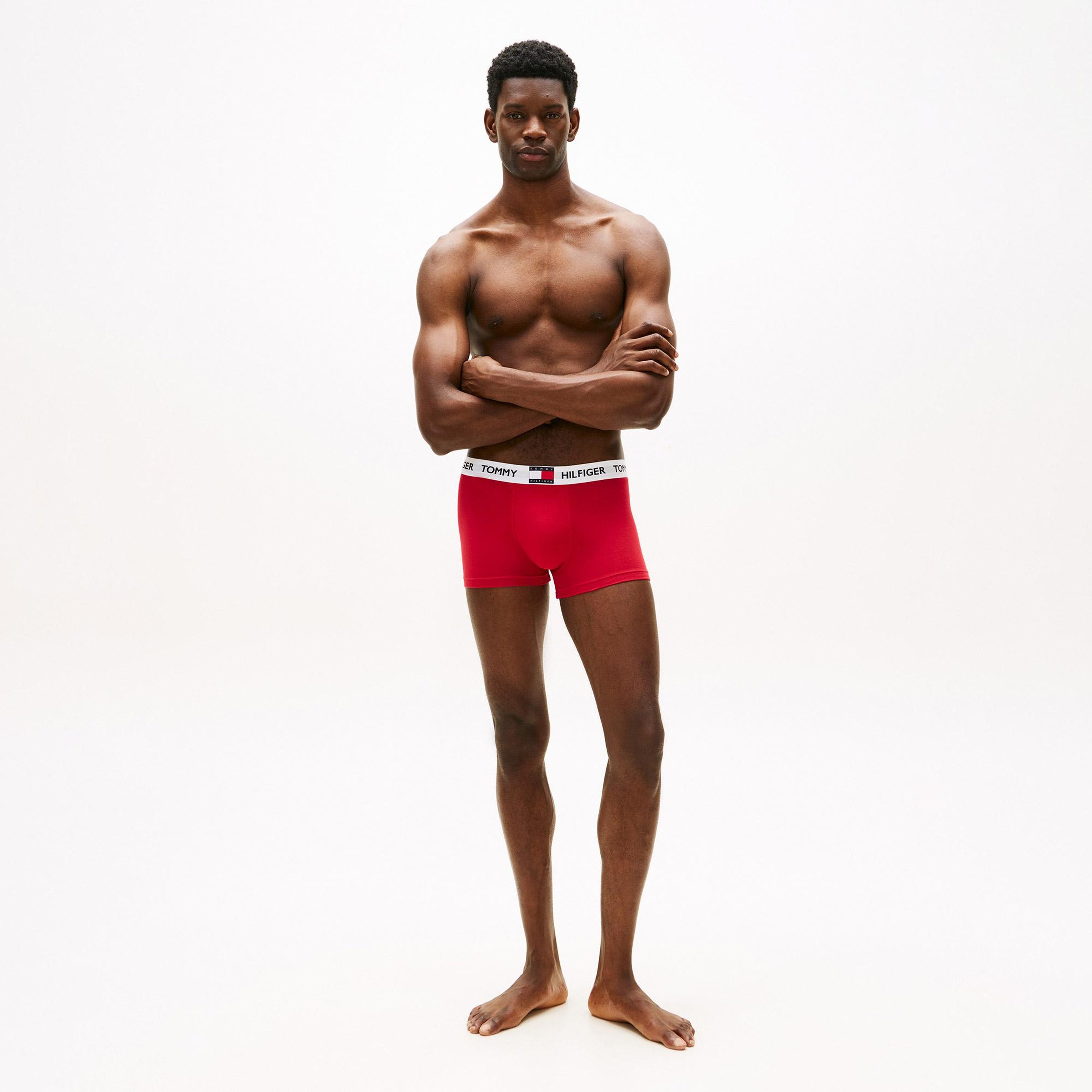 Tommy Hilfiger Heritage Erkek Kırmızı Boxer