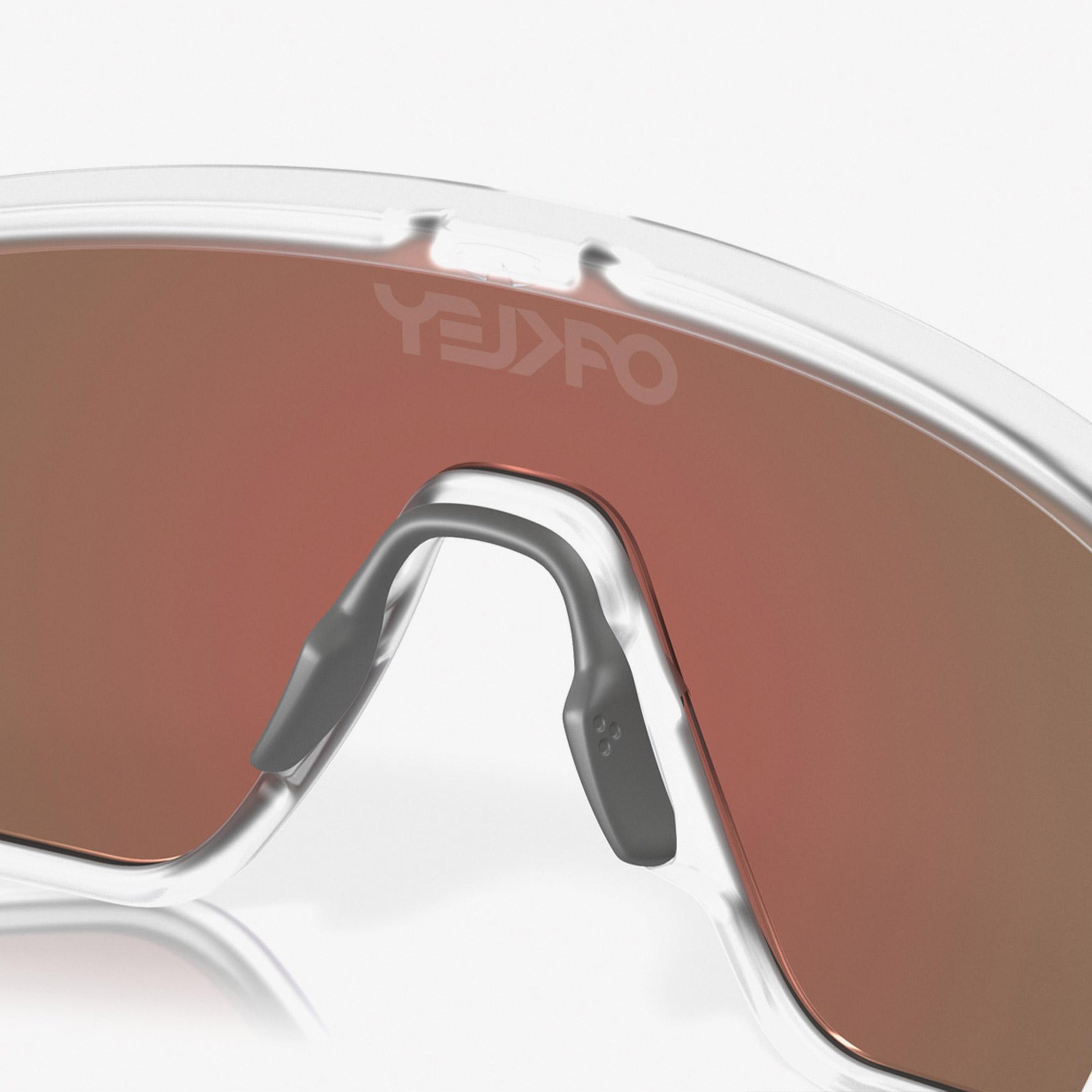 OAKLEY 0OO9237 Injected Erkek Beyaz Güneş Gözlüğü