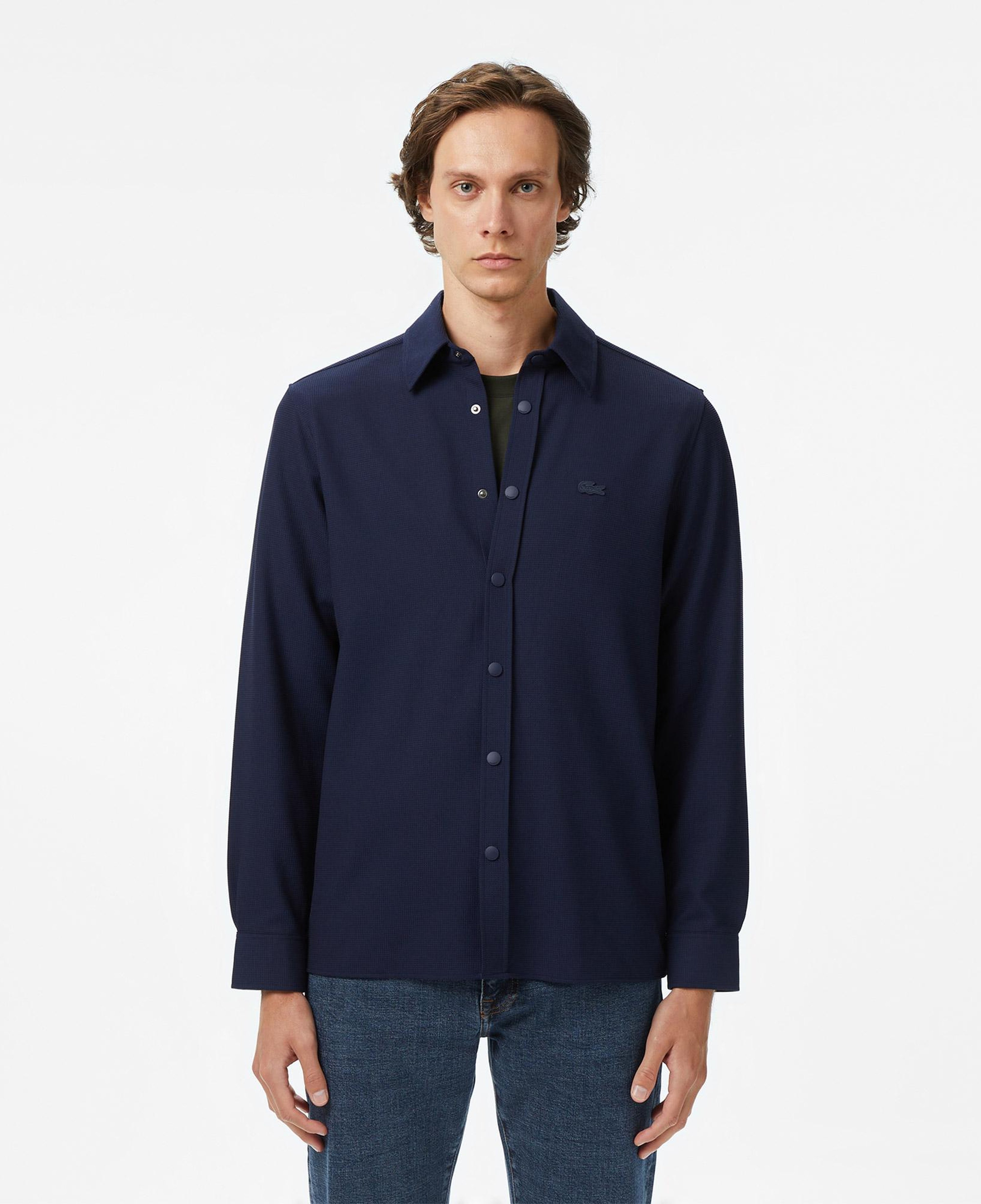 Lacoste Erkek Regular Fit Lacivert Gömlek