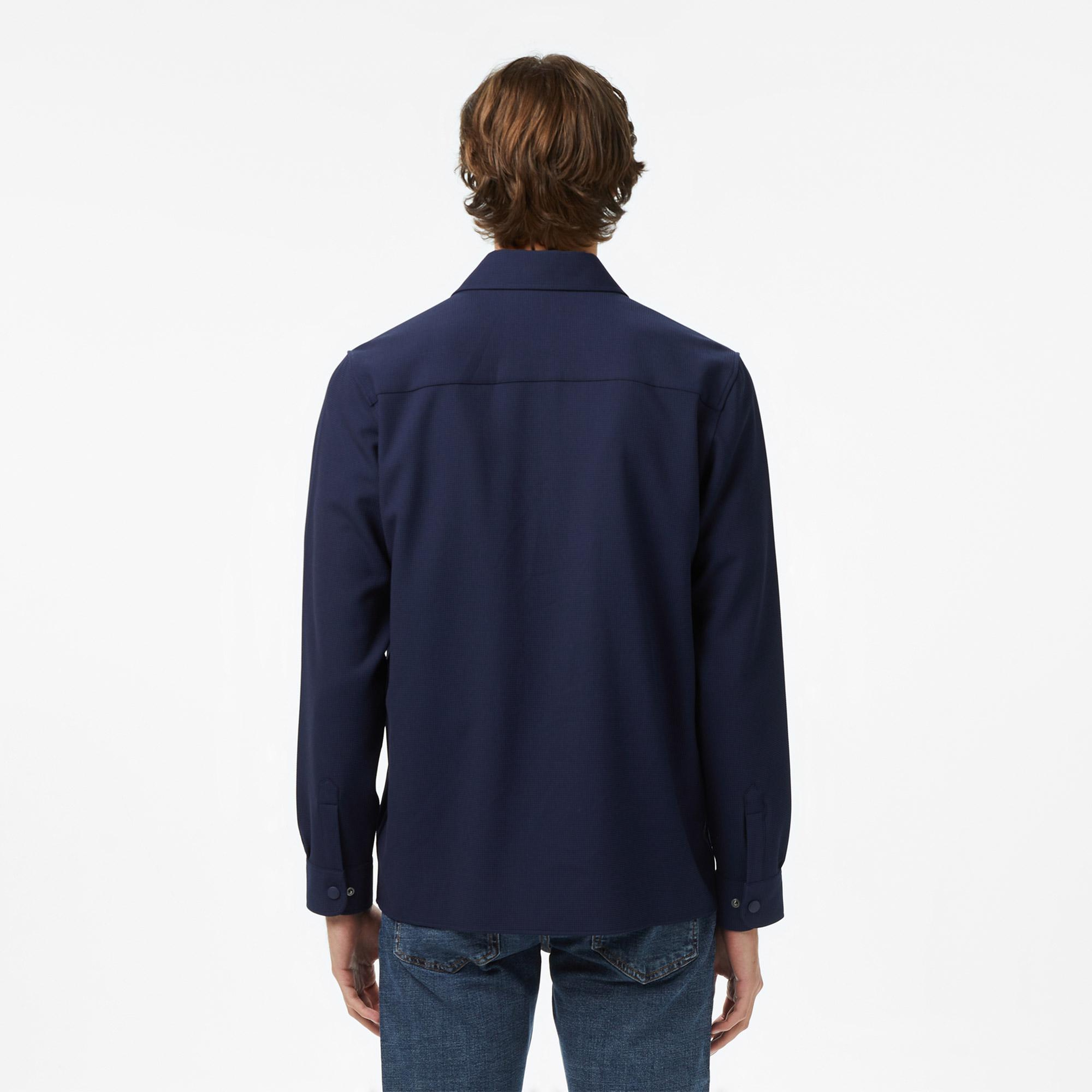 Lacoste Erkek Regular Fit Lacivert Gömlek