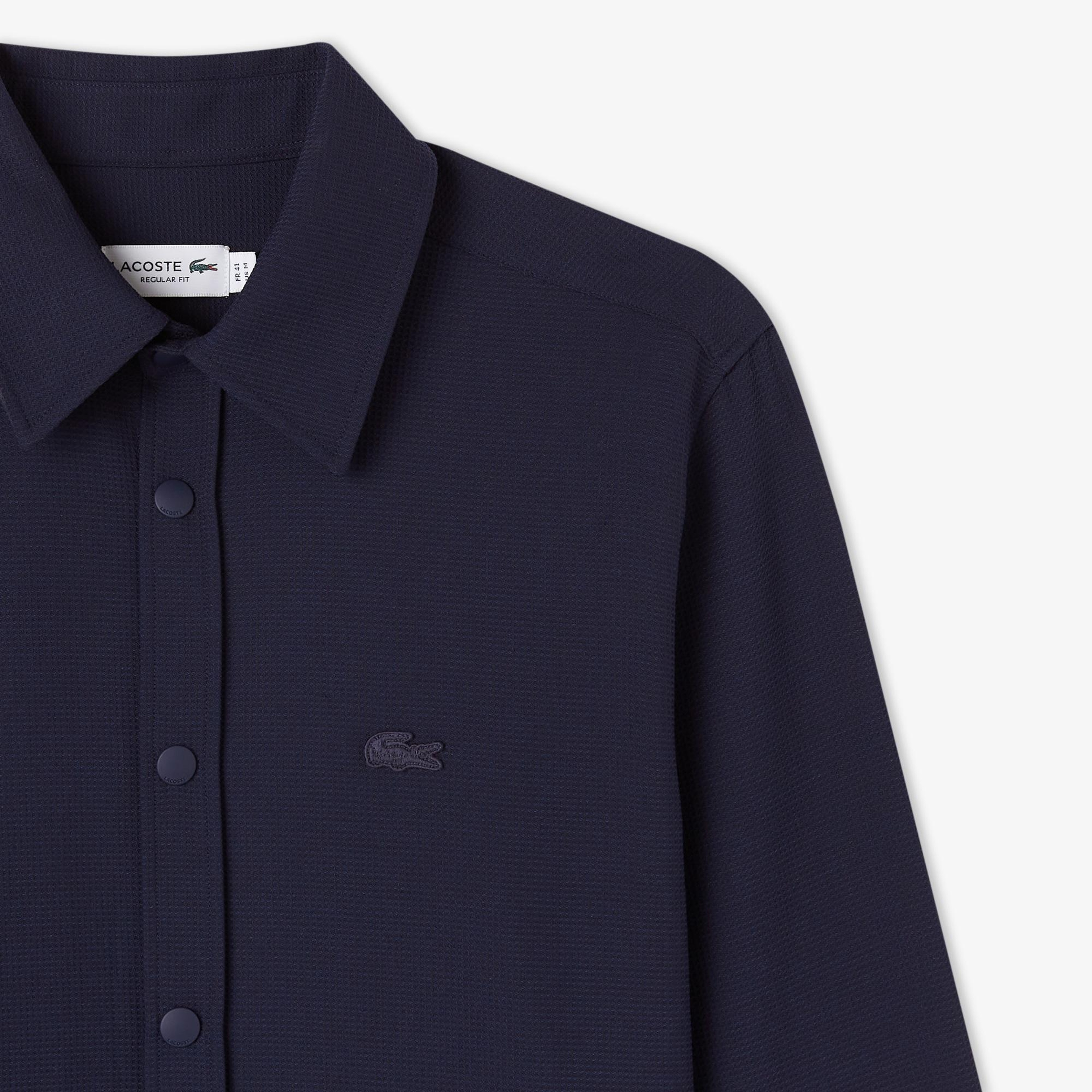 Lacoste Erkek Regular Fit Lacivert Gömlek