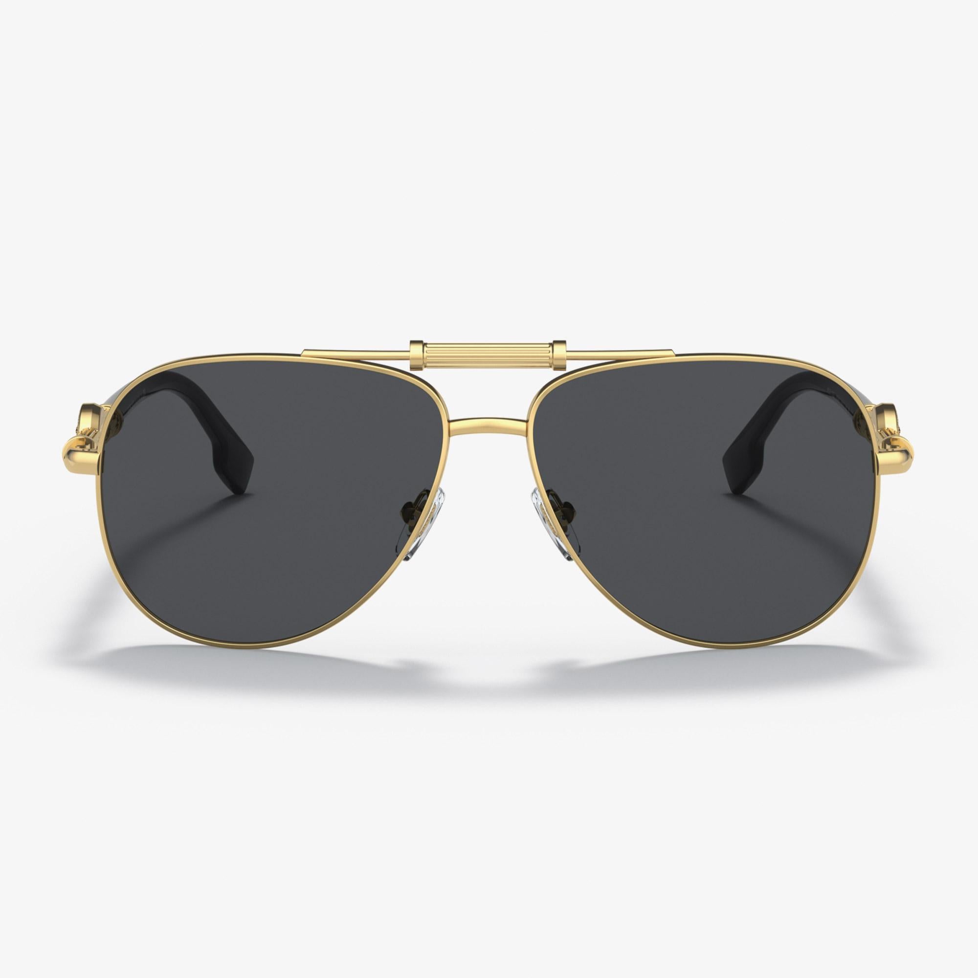 Versace VE2236 Unisex Altın Rengi Güneş Gözlüğü