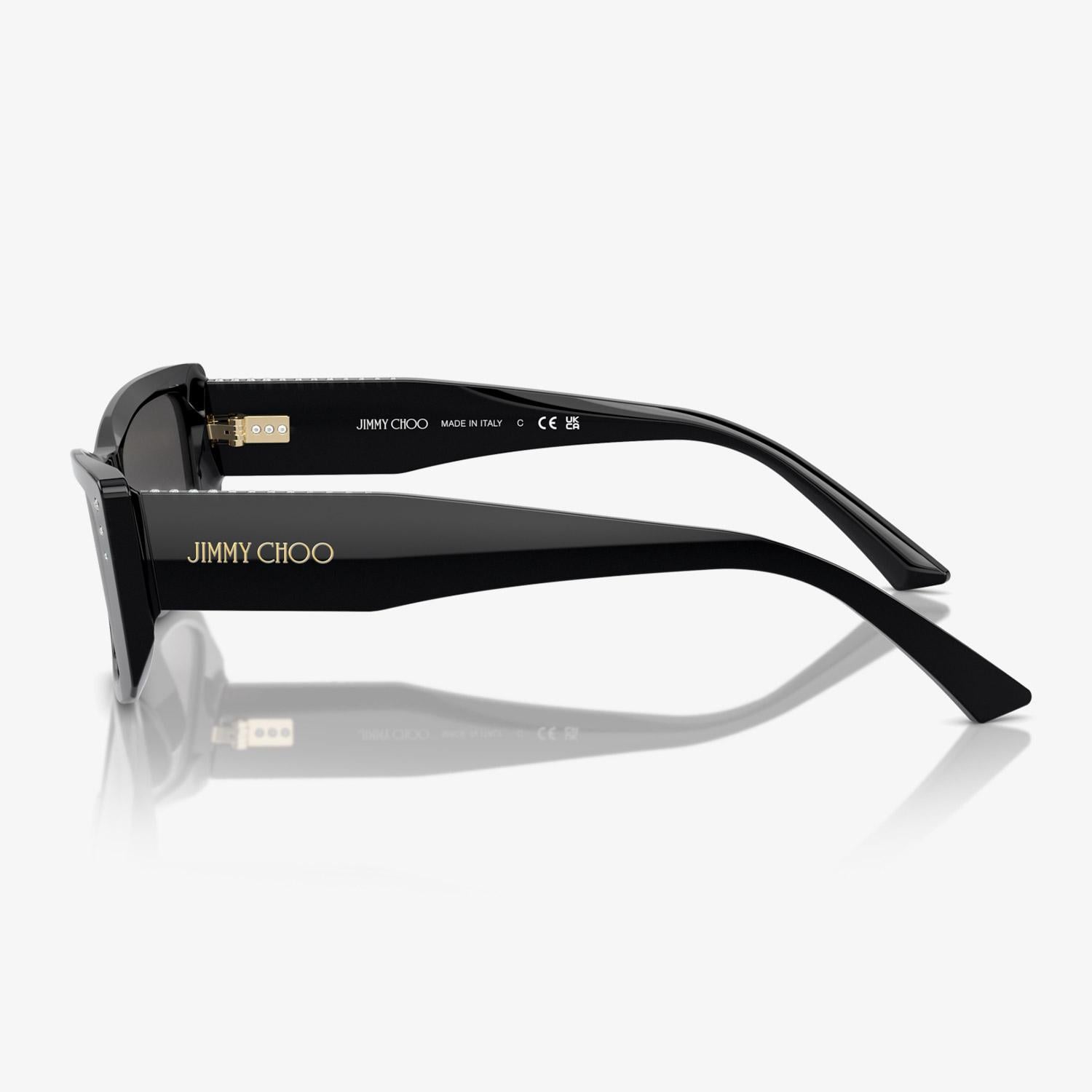 JIMMY CHOO Jc52Bu Kadın Siyah Güneş Gözlüğü