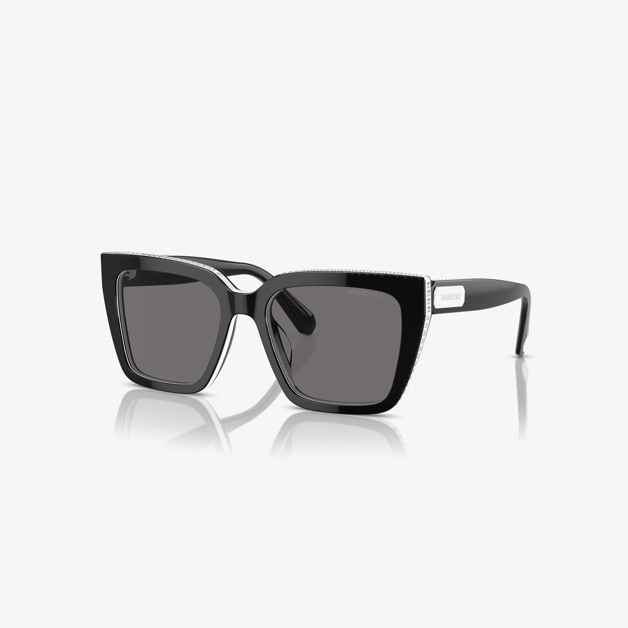 Swarovski 0SK6013 Acetate Kadın Siyah Güneş Gözlüğü