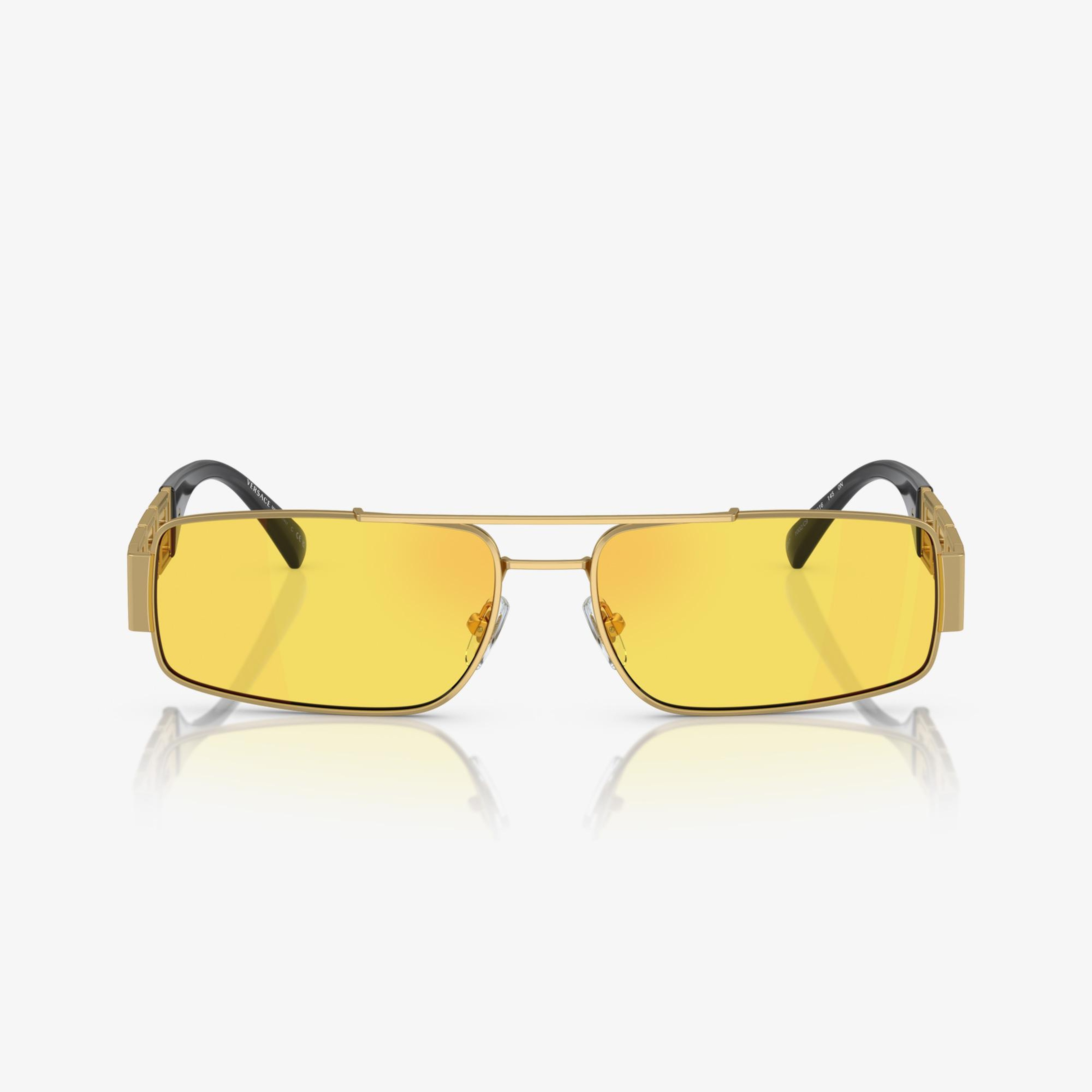 VERSACE 0VE2257 Erkek Altın Rengi Güneş Gözlüğü