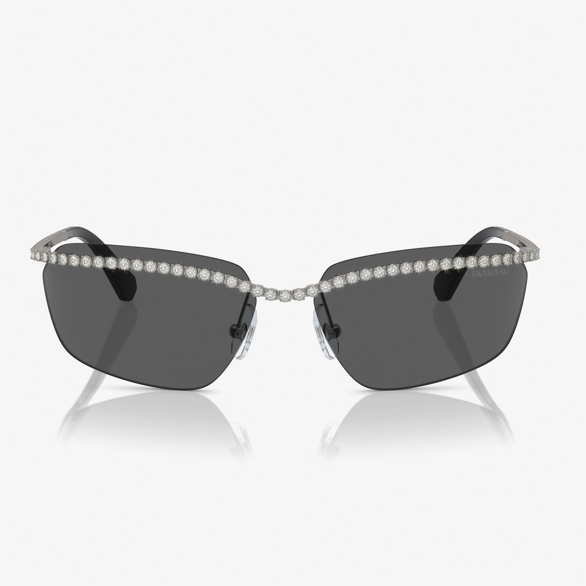 Swarovski 0SK7001 Metal Kadın Gri Güneş Gözlüğü